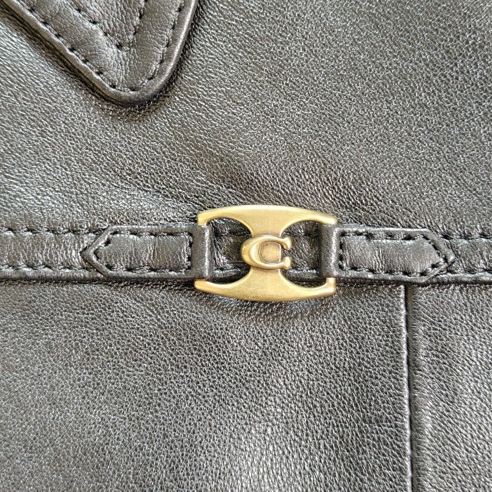 Coach Coach Women's Heritage C Snap Front Shrunken Jacket FTP 1017 Size S / US 4 / IT 40 - 2 Thumbnail