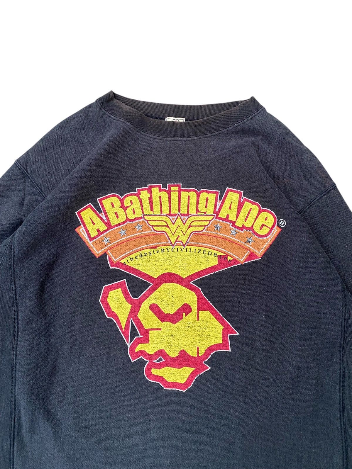 Bape Vintage Bape Wonder Woman Sweatshirt Size US M / EU 48-50 / 2 - 2 Thumbnail