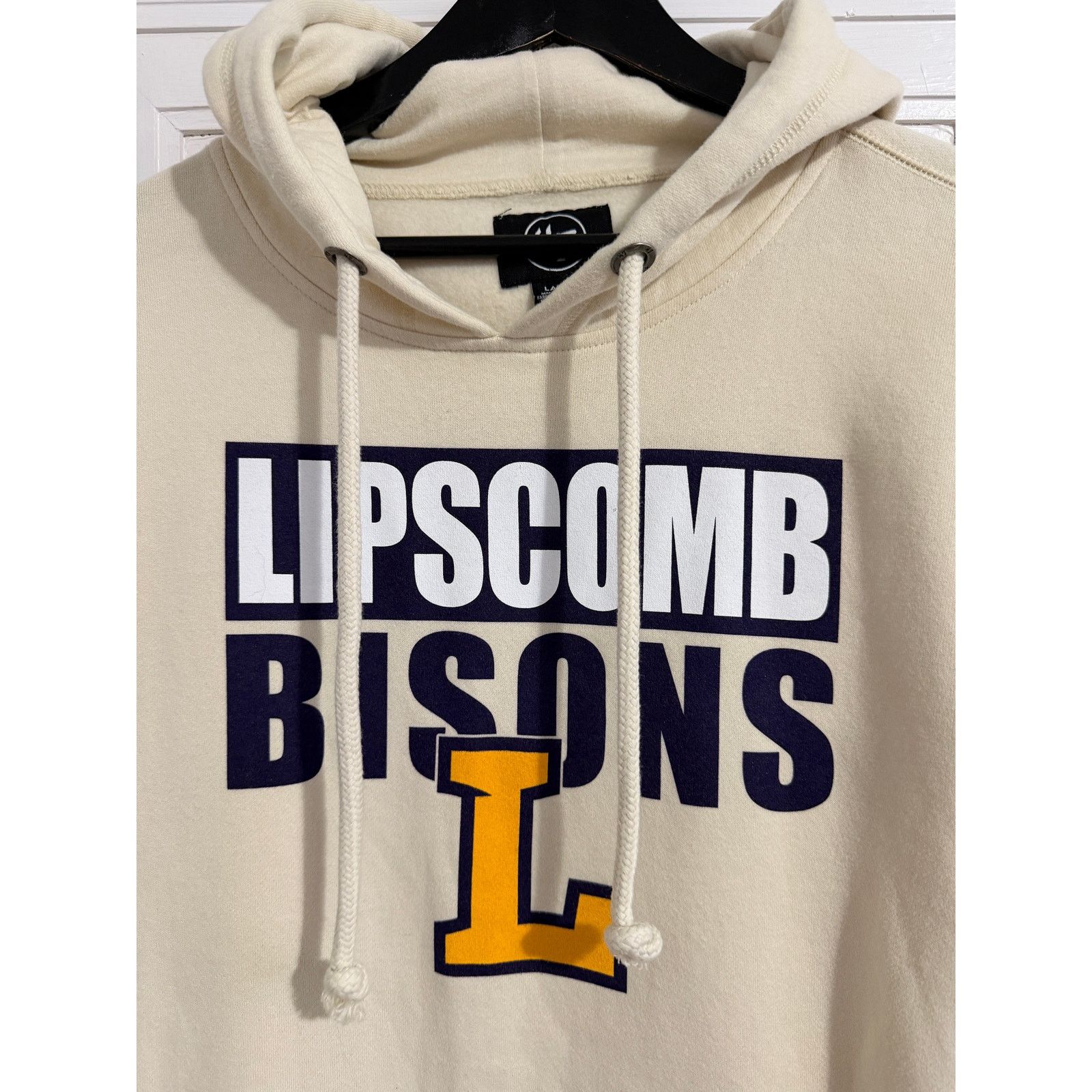 47 Brand Lipscomb Bisons Cream Hoodie Sweatshirt Size Large Size US L / EU 52-54 / 3 - 2 Thumbnail
