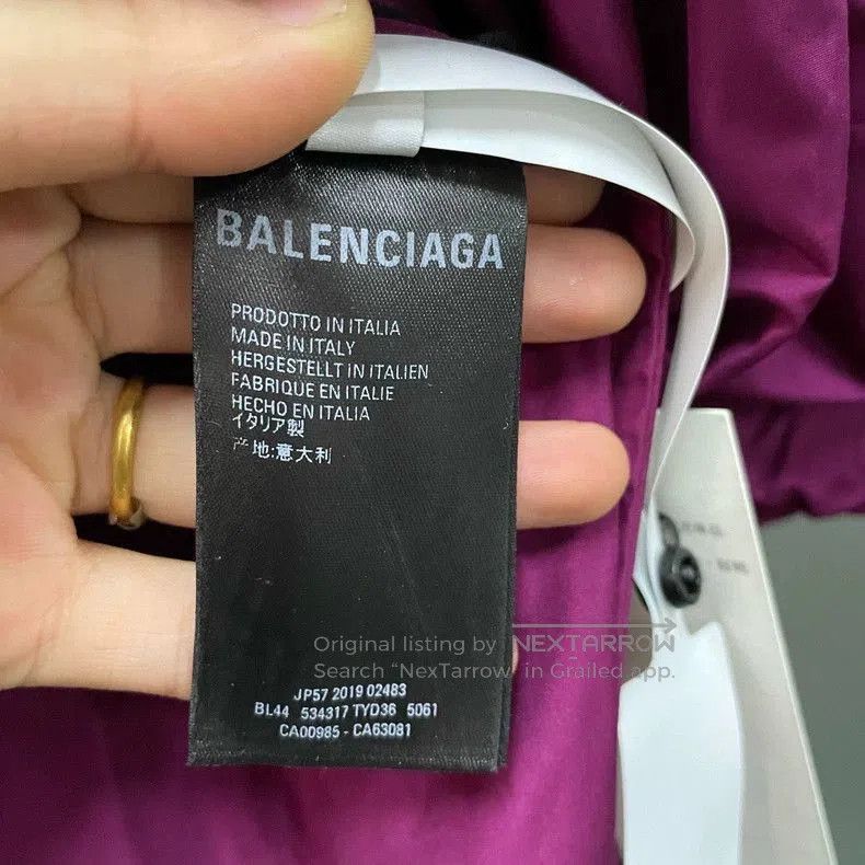 Balenciaga Balenciaga Colorblock Logo Varsity Jacket. Size US L / EU 52-54 / 3 - 4 Thumbnail