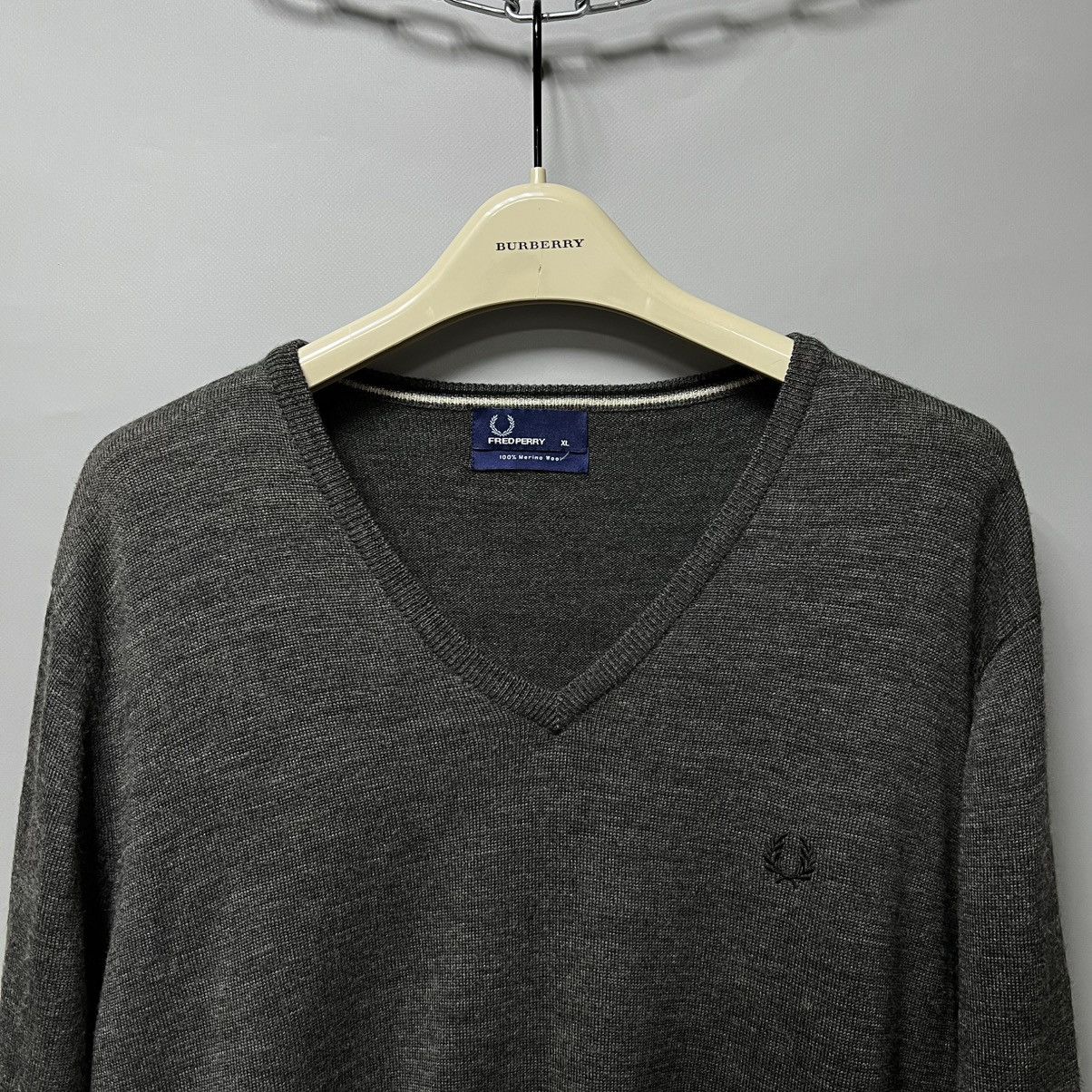 Fred Perry Fred Perry 100% Merino Wool Sweater Men’s Size US XL / EU 56 / 4 - 5 Thumbnail