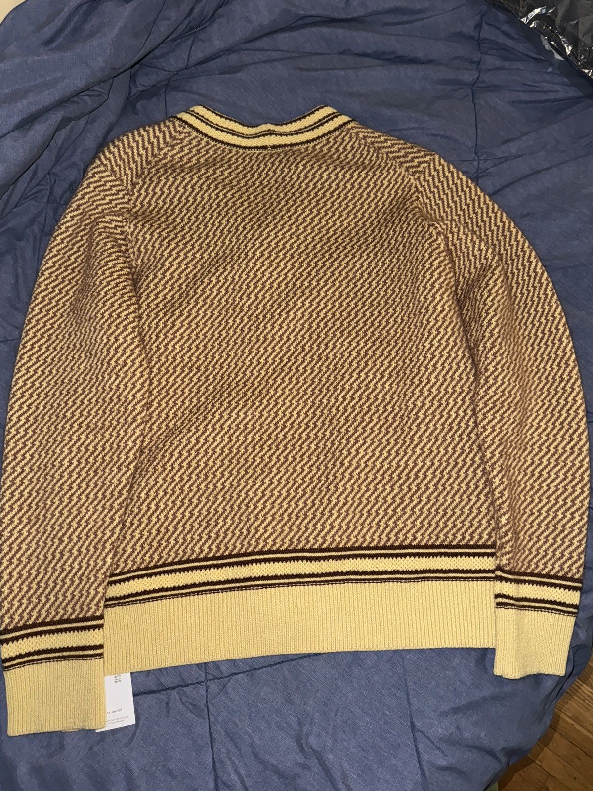 Wales Bonner Wales Bonner Clarinet Cardigan Size US L / EU 52-54 / 3 - 6 Thumbnail