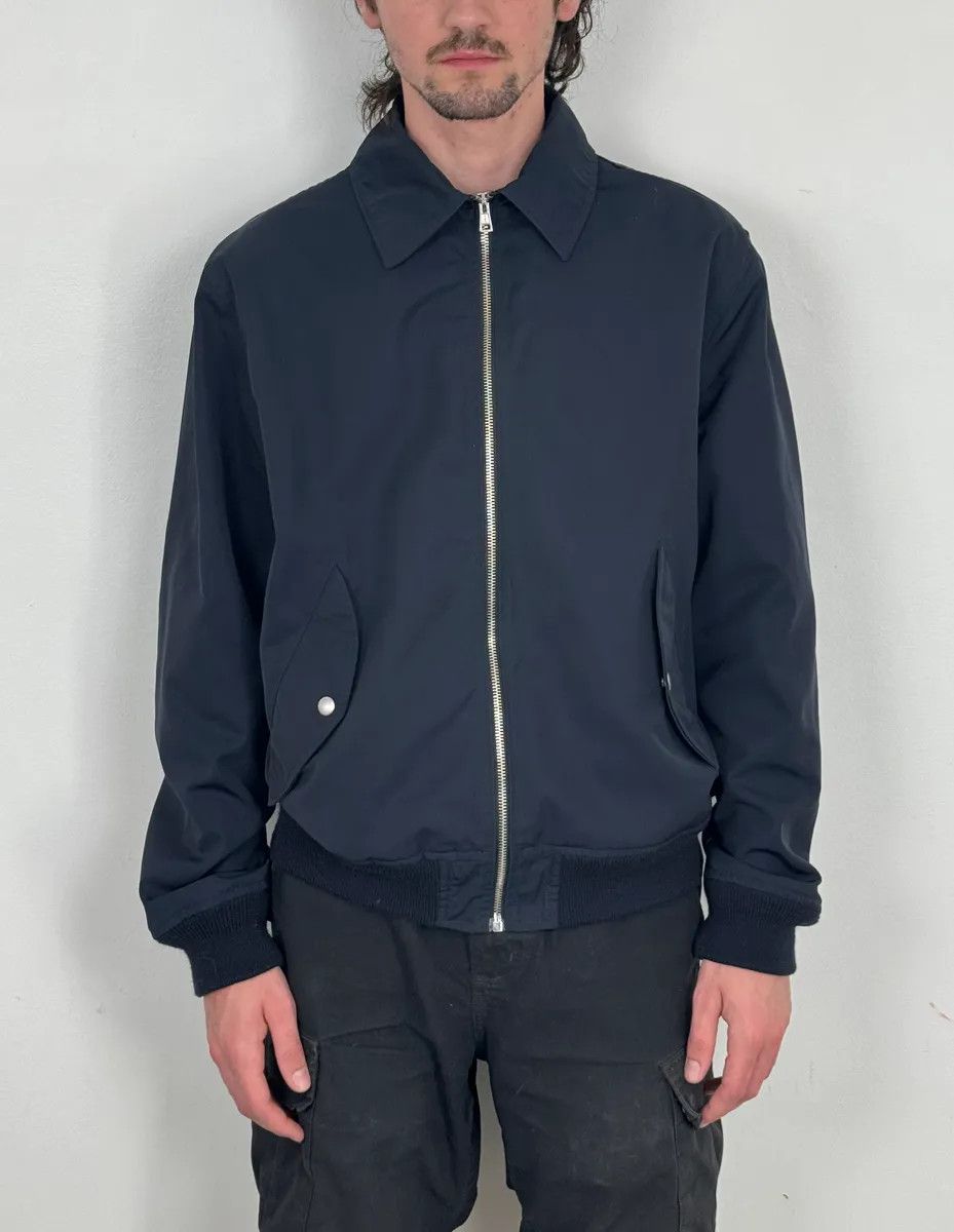 Our Legacy Our Legacy Navy Military Garment Bomber Jacket Size US M / EU 48-50 / 2 - 2 Thumbnail