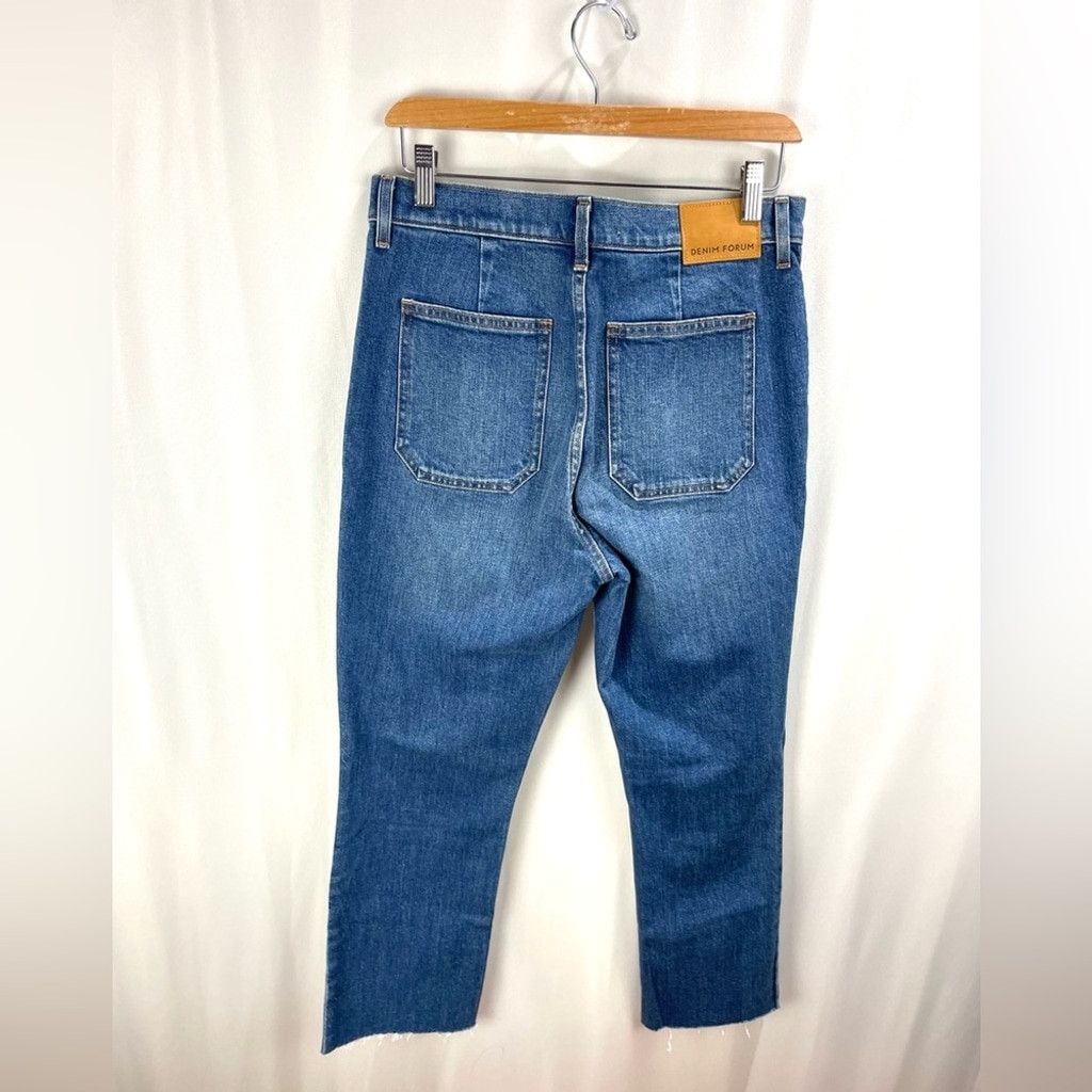 Aritzia Denim Forum Just Peachy Straight Boot Cut Jeans Size 30 Size 30" / US 8 / IT 44 - 4 Thumbnail