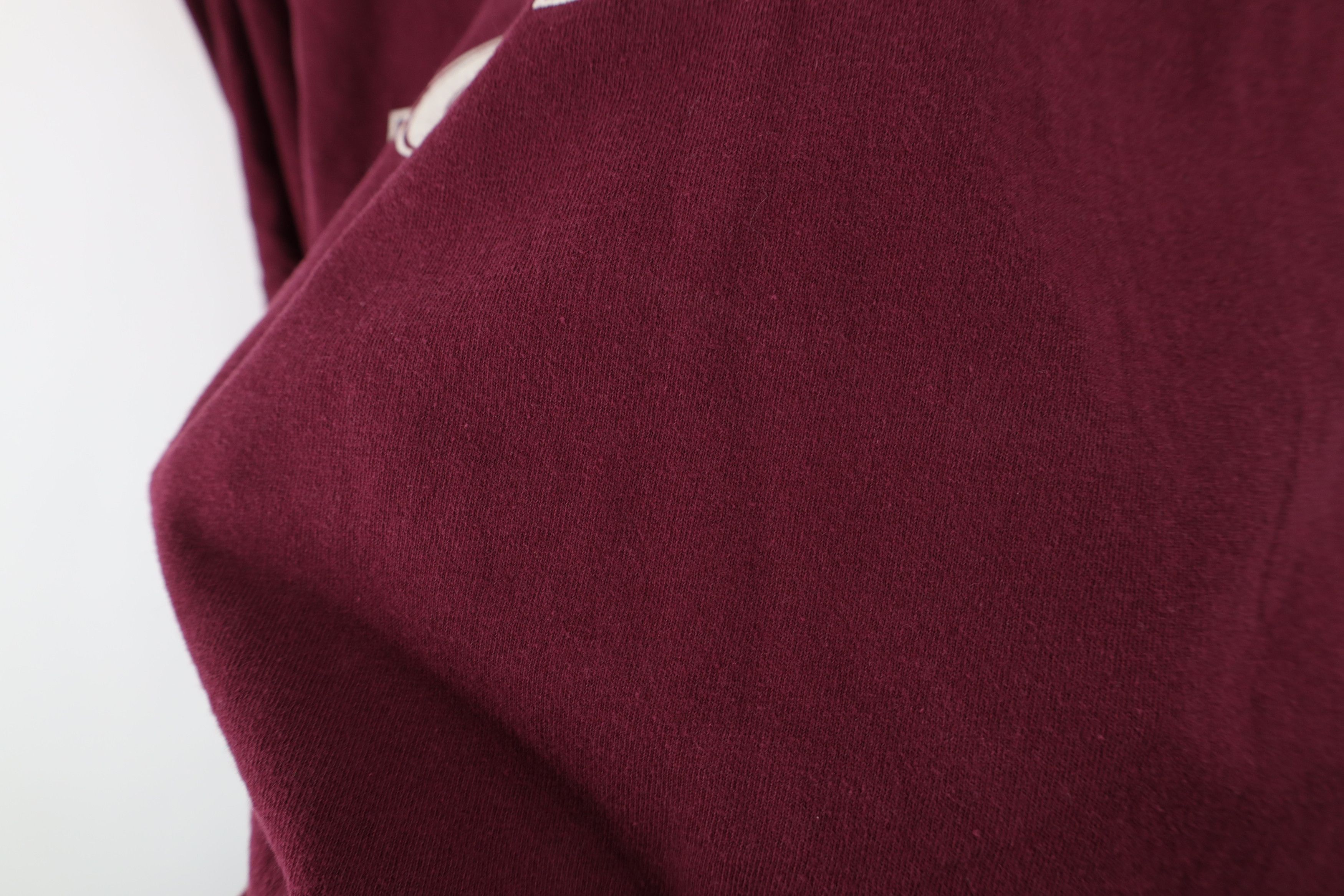 Vintage Vintage 90s Y2K Streetwear Skateboarding T-Shirt Maroon Size US XL / EU 56 / 4 - 7 Thumbnail