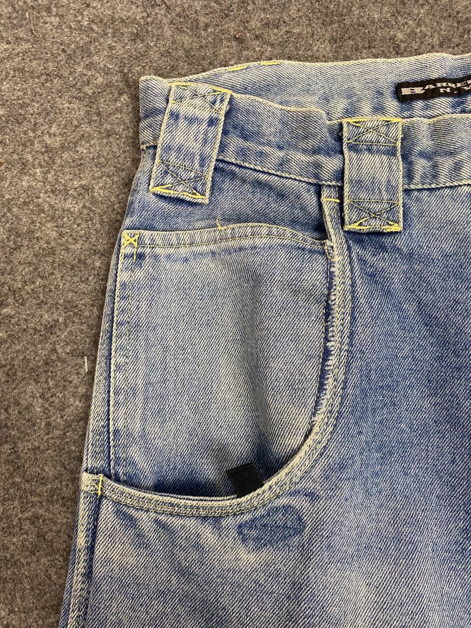 JNCO barrel roll nyc baggy jeans nice design Size US 31 - 10 Thumbnail