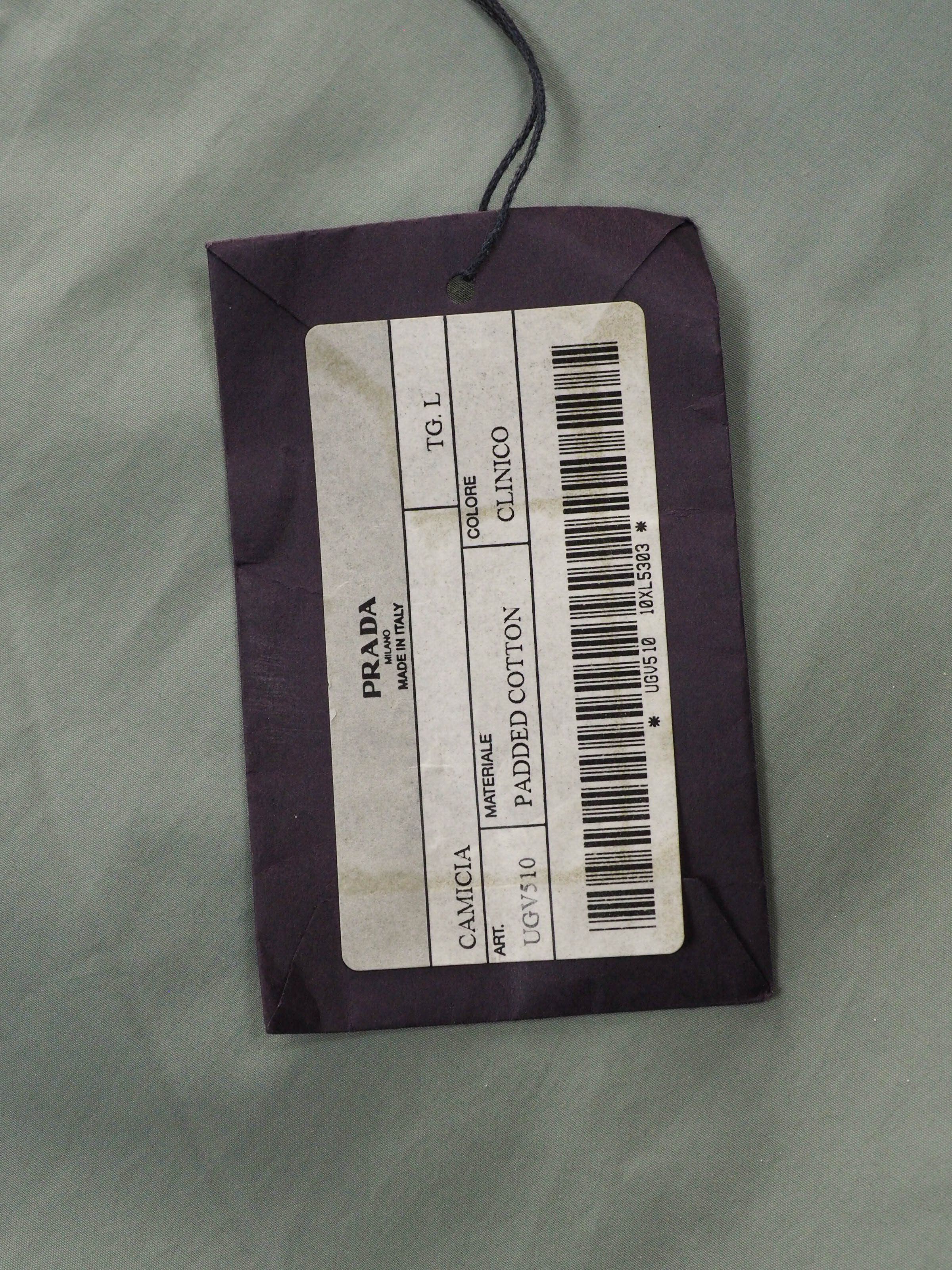 Prada Prada light puffer button shirt Size US L / EU 52-54 / 3 - 5 Thumbnail