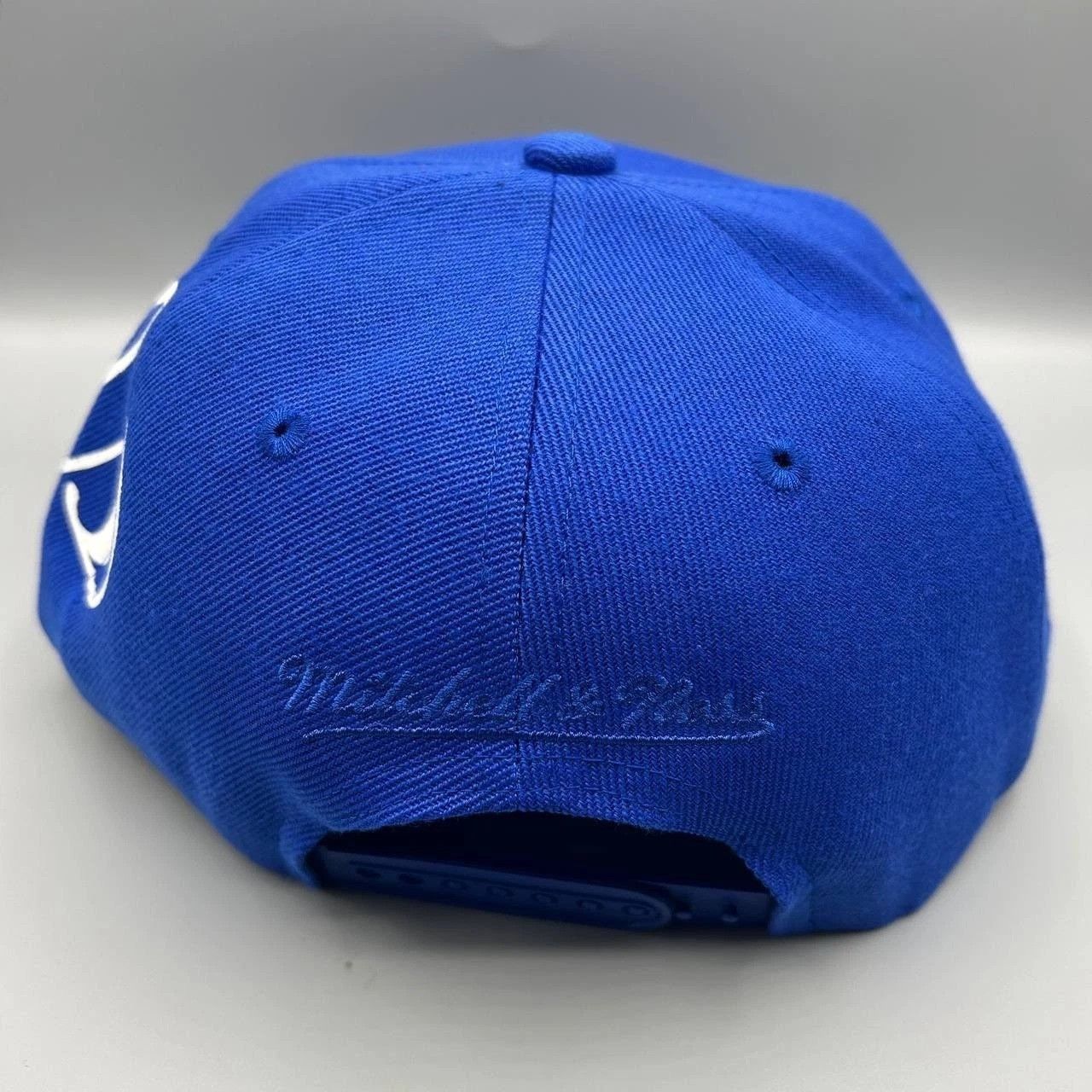 Mitchell & Ness Chicago Bulls NBA Hat Men Blue The Finals Snap Back Cap Size ONE SIZE - 9 Thumbnail
