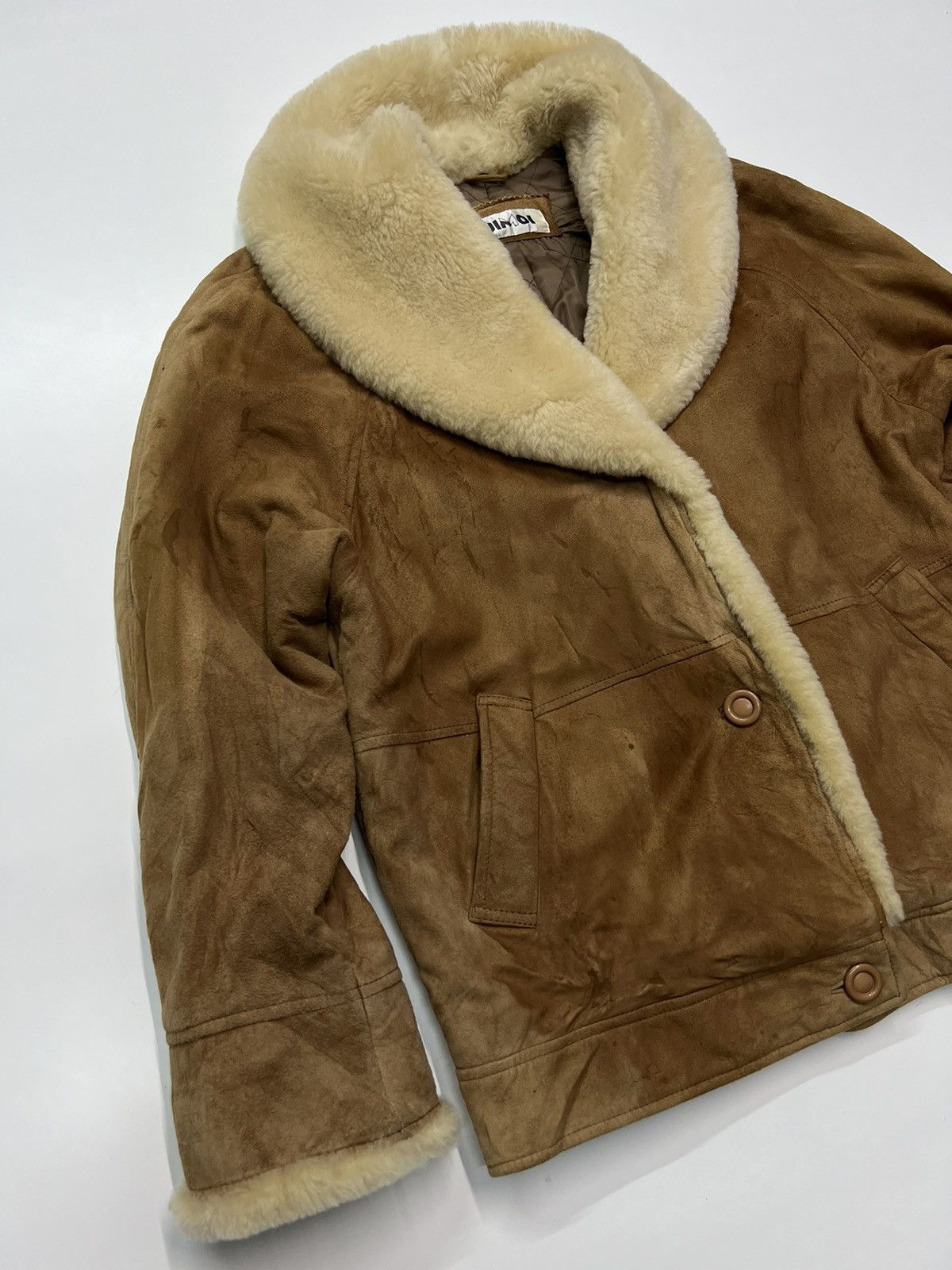 Japanese Brand LUIMOI SHEARLING JACKET Size M / US 6-8 / IT 42-44 - 2 Thumbnail