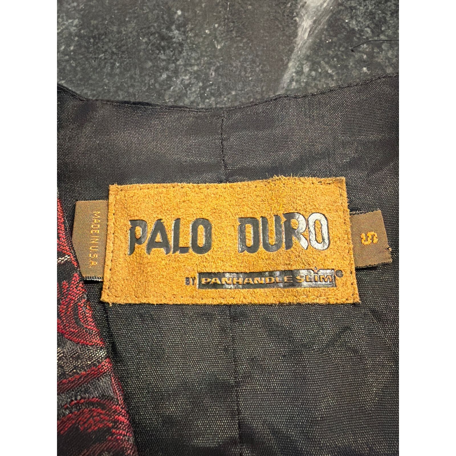 Panhandle Slim Palo Duro Panhandle Slim Western Vest Small USA Paisley Size US S / EU 44-46 / 1 - 4 Thumbnail