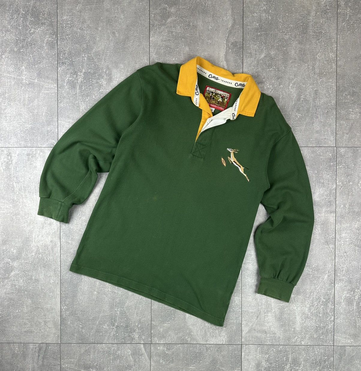 Cotton Traders Cotton Traders South Africa Vintage Rugby Jersey Size US S / EU 44-46 / 1 - 1 Thumbnail