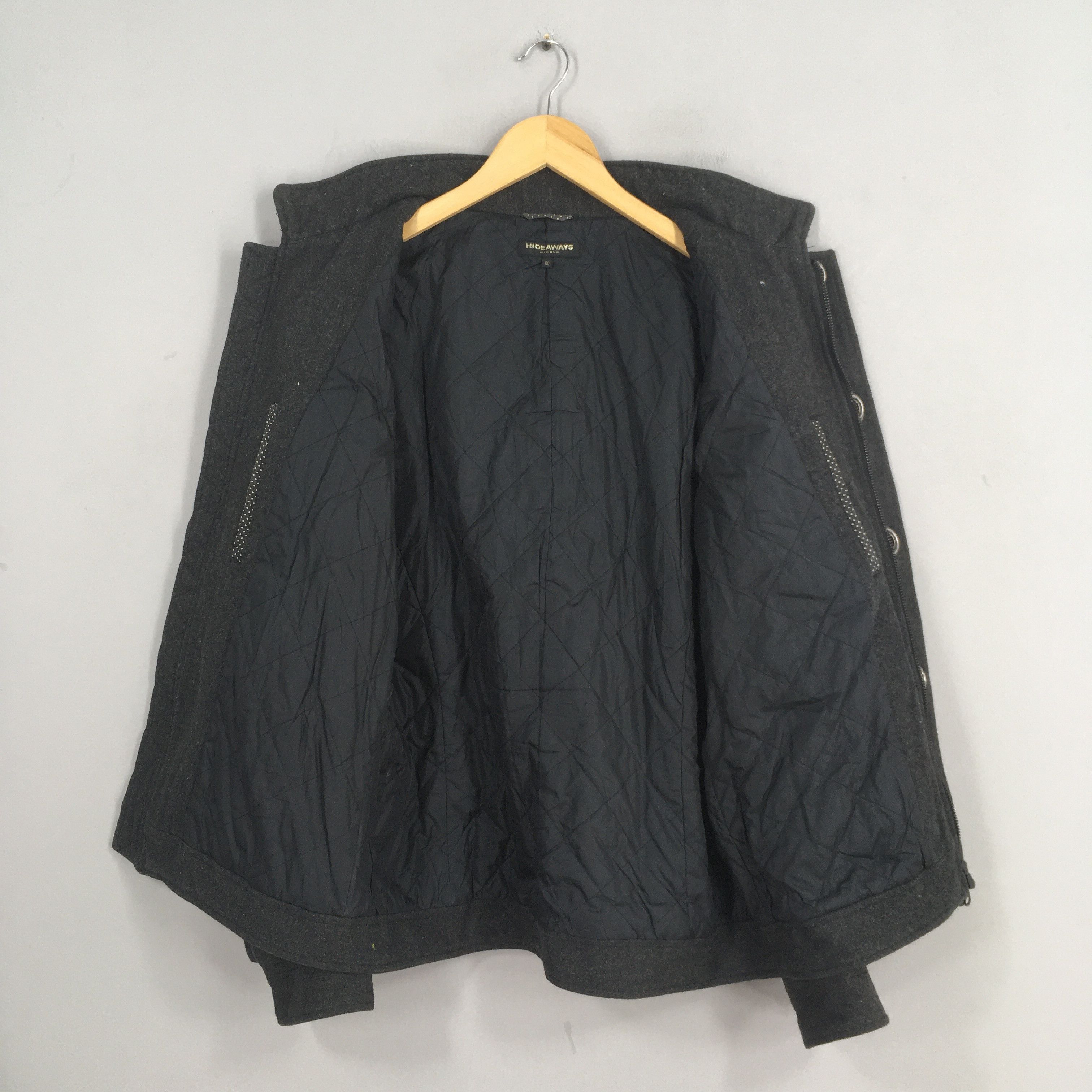 Nicole Club Vintage Nicole Club Men Black Wool Jacket Medium Size US M / EU 48-50 / 2 - 7 Thumbnail