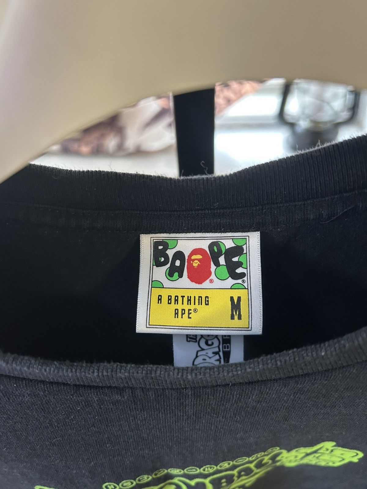 Bape Bape Dragonball Goku & Vegetta Tee Size US M / EU 48-50 / 2 - 3 Thumbnail