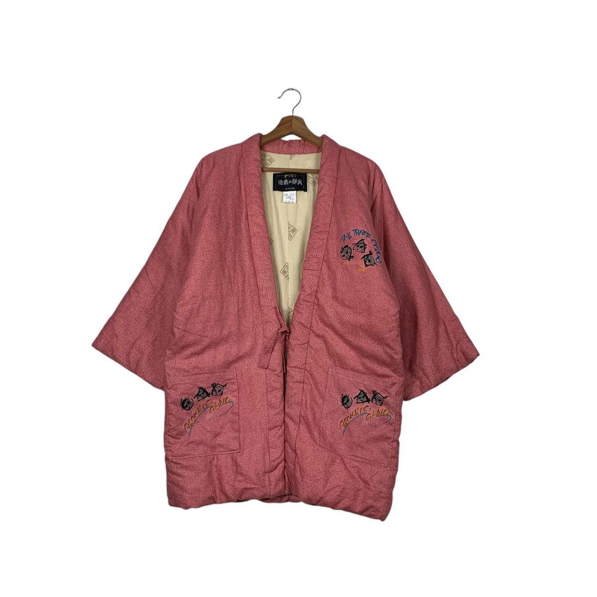 Handmade GEOMETRIC GANG The Three Amigo Big Logo Kimono #2069-C90 Size US M / EU 48-50 / 2 - 3 Thumbnail