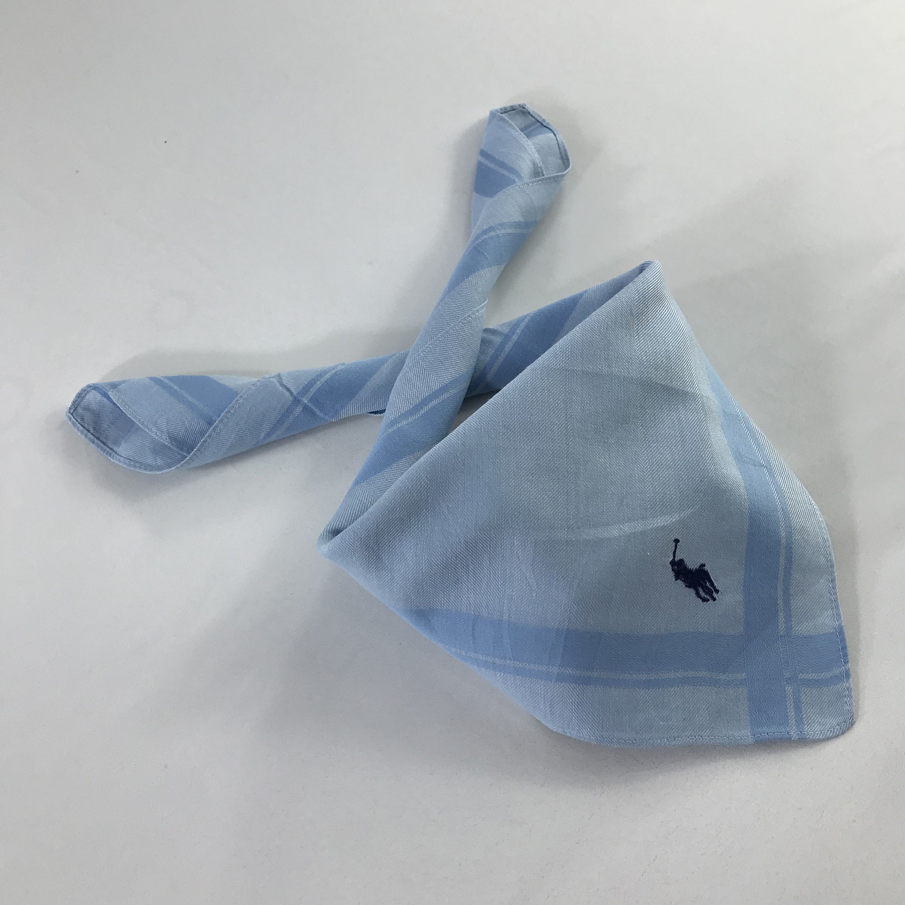 Polo Ralph Lauren × Vintage Polo Ralph Lauren Bandana / Handkerchief / Neckerchief -S974 Size ONE SIZE - 4 Thumbnail