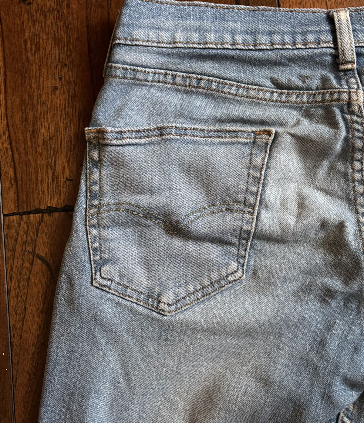 Levi's Levi's 511 34x32 Men's Denim Slim Fit Straight Jeans - Blue Size US 34 / EU 50 - 6 Thumbnail