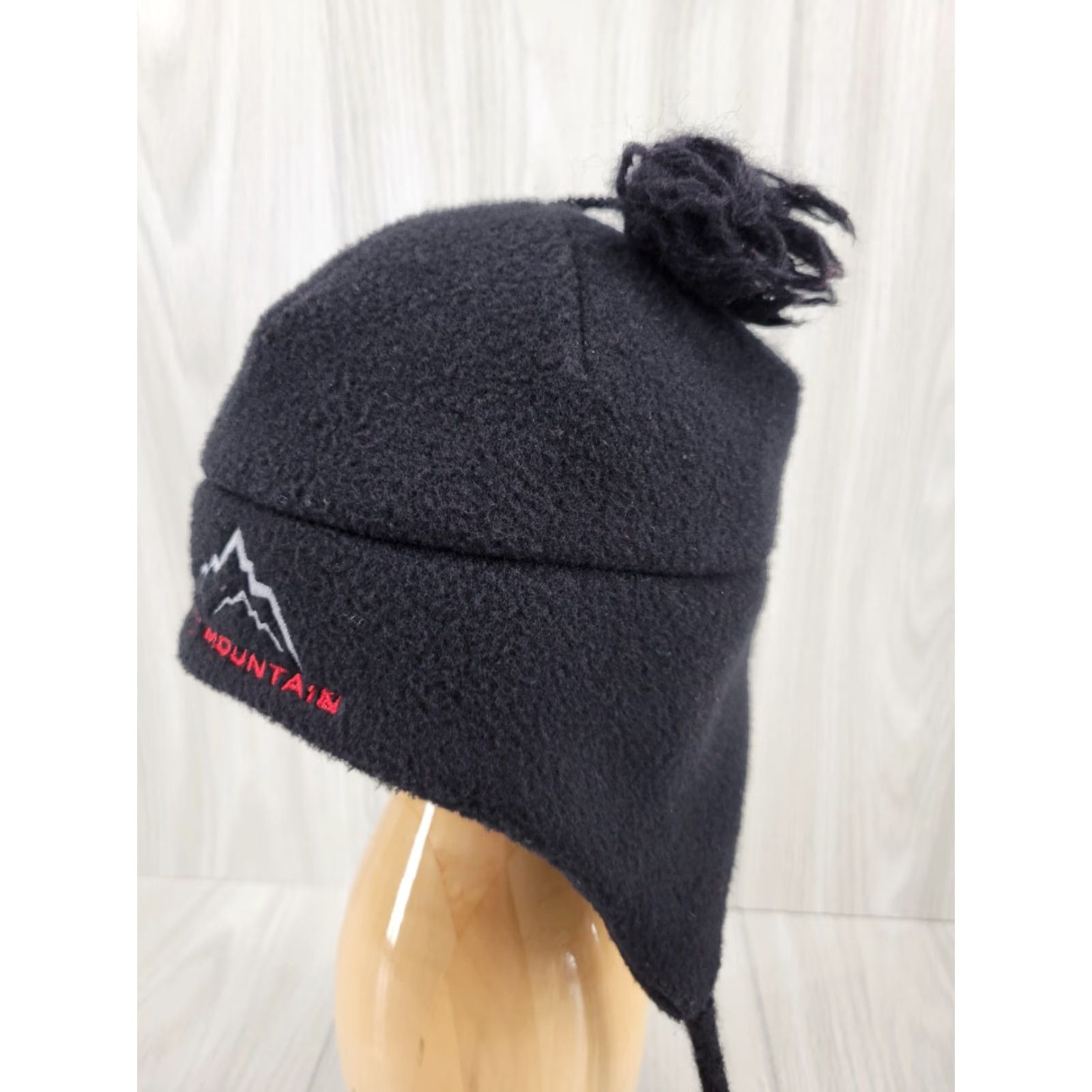 Vintage Merkley Beech Mountain Headgear Beanie W/ Earflap Winter Hat Black Mens One Size Ski Winter Size ONE SIZE - 3 Thumbnail