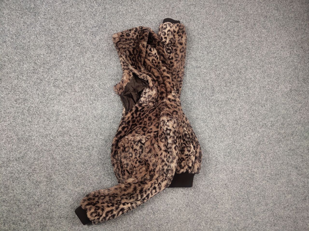 If Six Was Nine Vintage Y2K LGB Style Leopard hysteric Fur Hooded Jacket Size S / US 4 / IT 40 - 11 Thumbnail