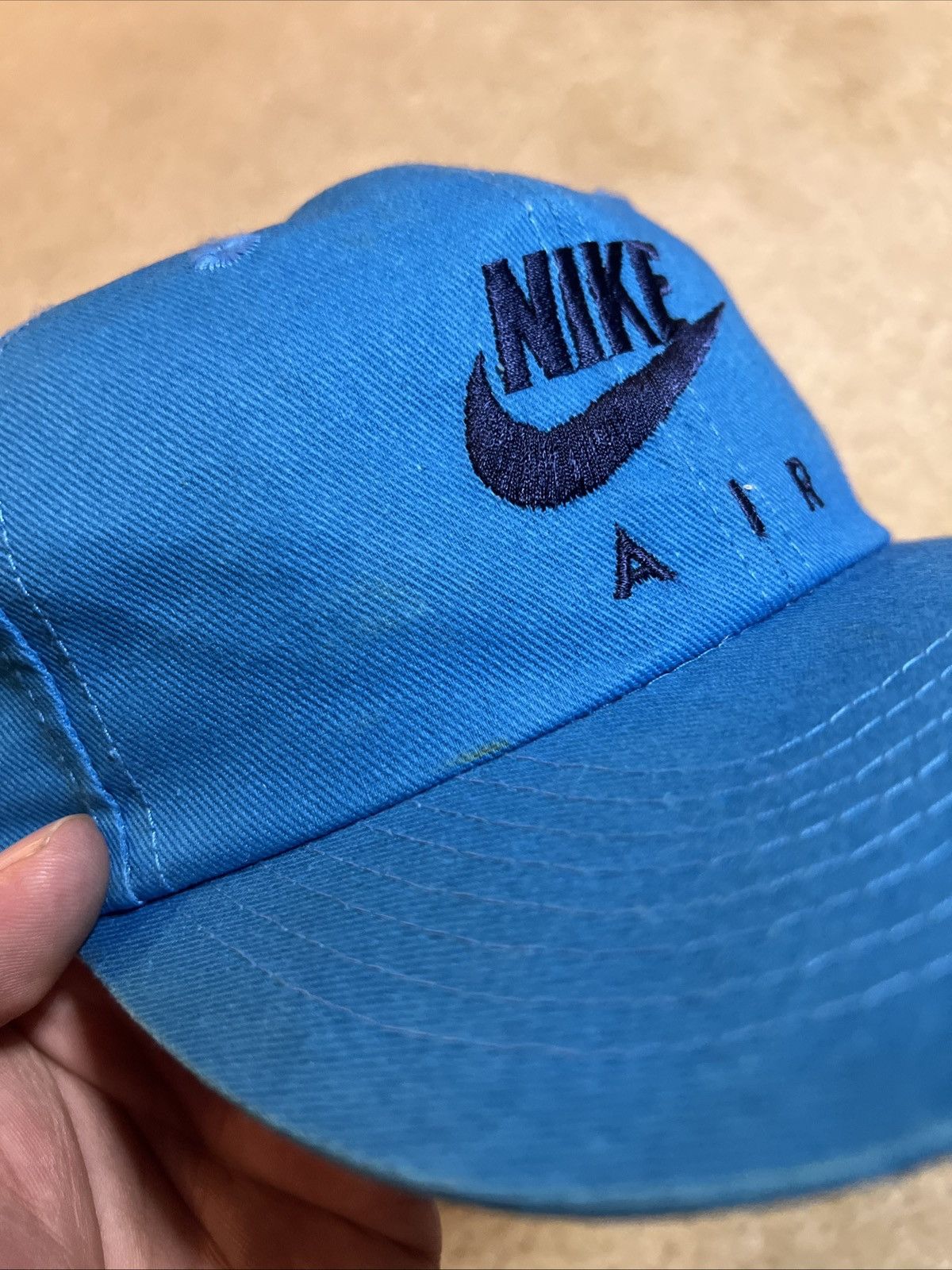 Nike 90’s Nike Air Embroidered Spellout SnapBack Hat Size ONE SIZE - 7 Thumbnail