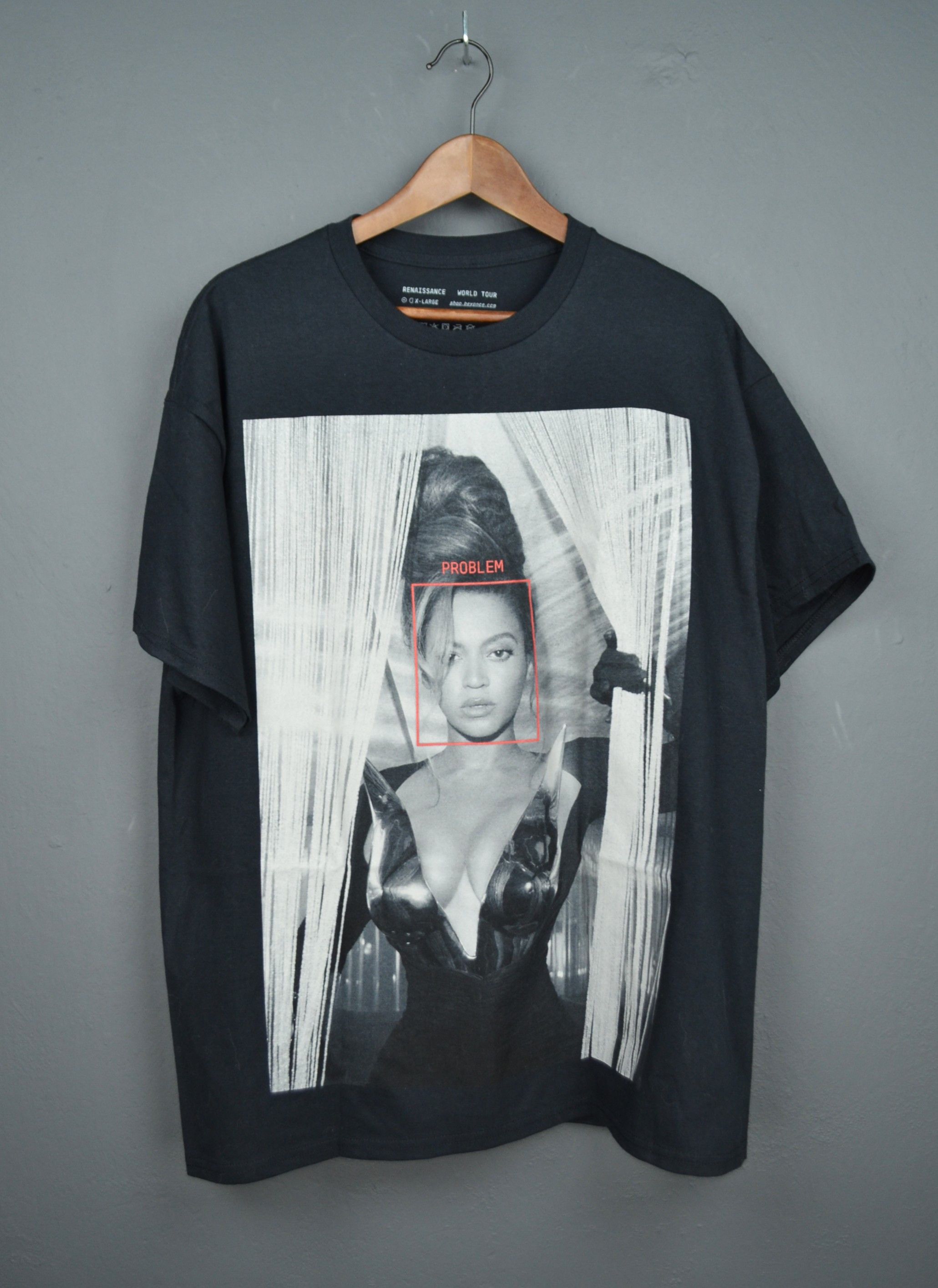 Band Tees "Problem" Beyonce - 2023 Renaissance World Tour T-Shirt XL Size US XL / EU 56 / 4 - 1 Thumbnail