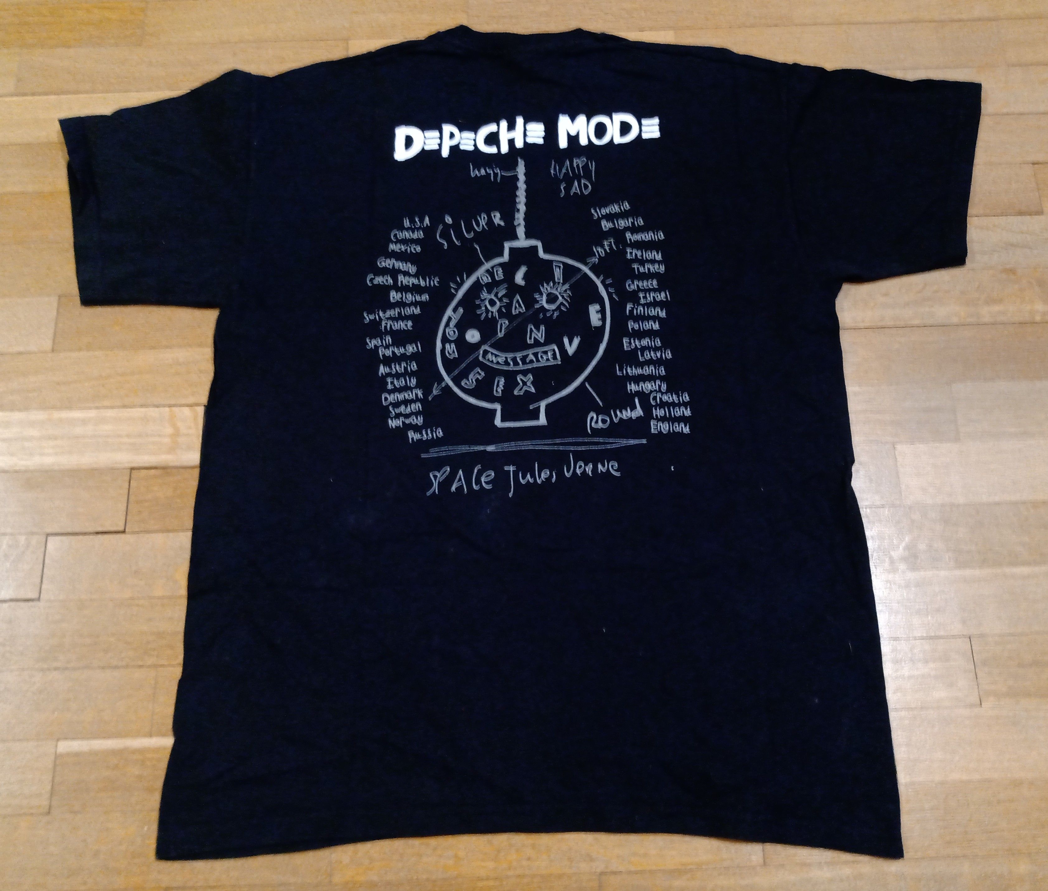 Band Tees Depeche Mode 2005–06 Touring the Angel Shirt Size M Rare Size US M / EU 48-50 / 2 - 5 Thumbnail