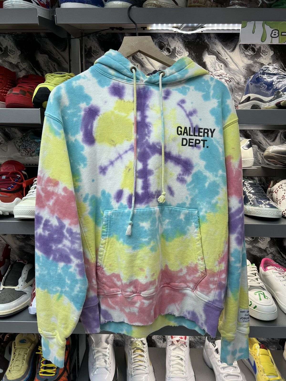 Gallery Dept. Gallery Dept. Tie Dye Hoodie Size US S / EU 44-46 / 1 - 1 Thumbnail