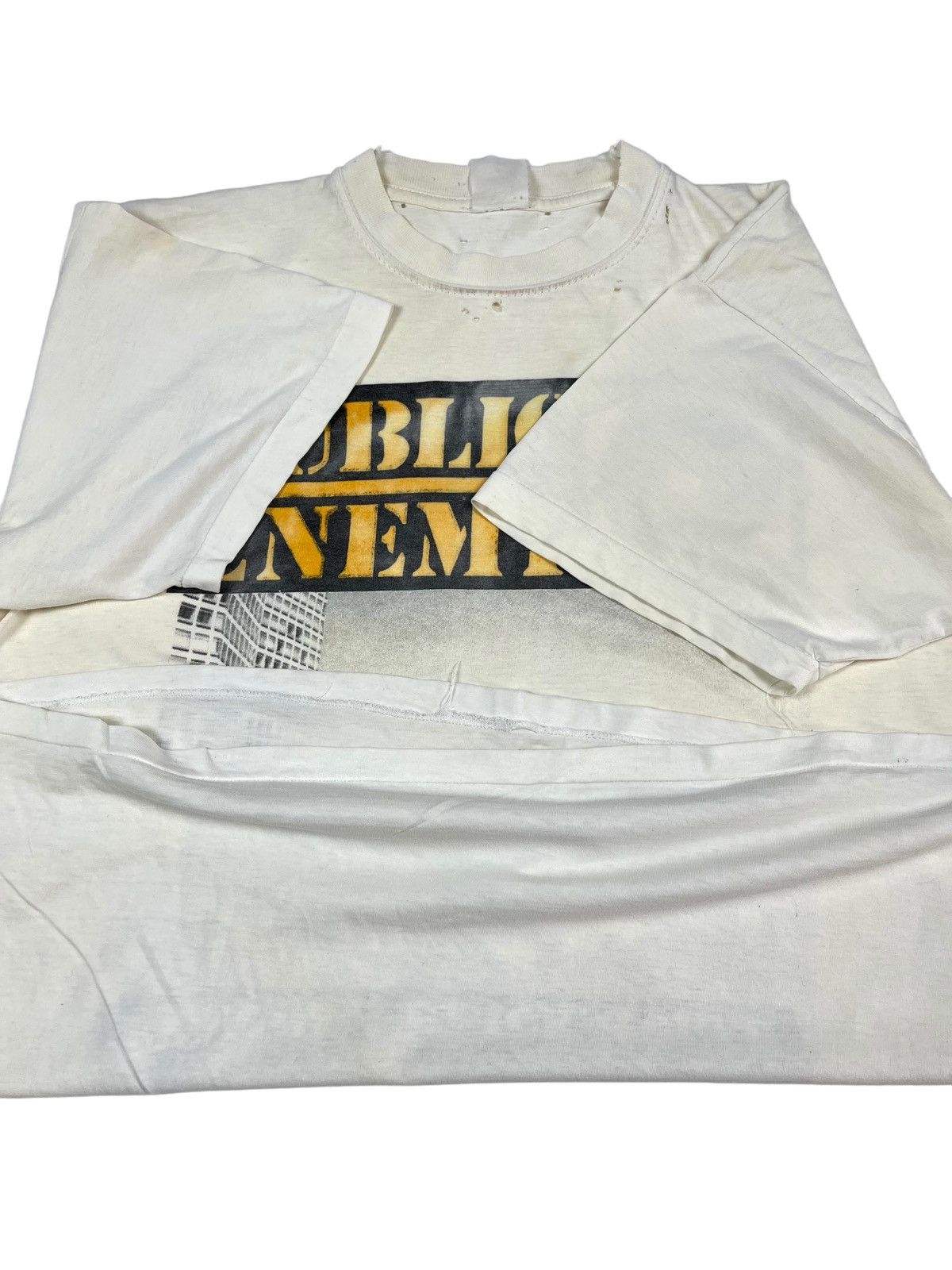 Public Enemy RARE 90s Public Enemy Fear of a Black World T-shirt Size US M / EU 48-50 / 2 - 4 Thumbnail