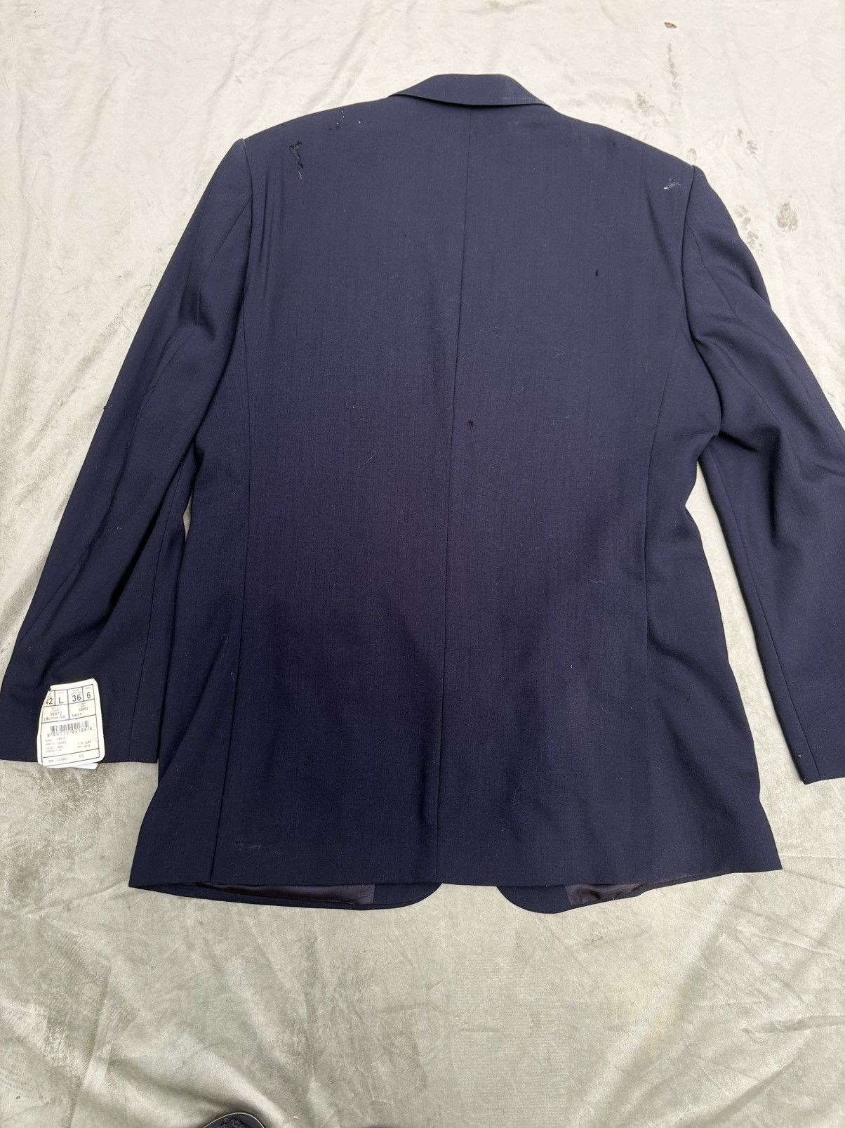 Emanuel Ungaro Emanuel by Emanuel Ungaro Navy 3-Button Wool Blazer Size 42 Size 42S - 11 Thumbnail