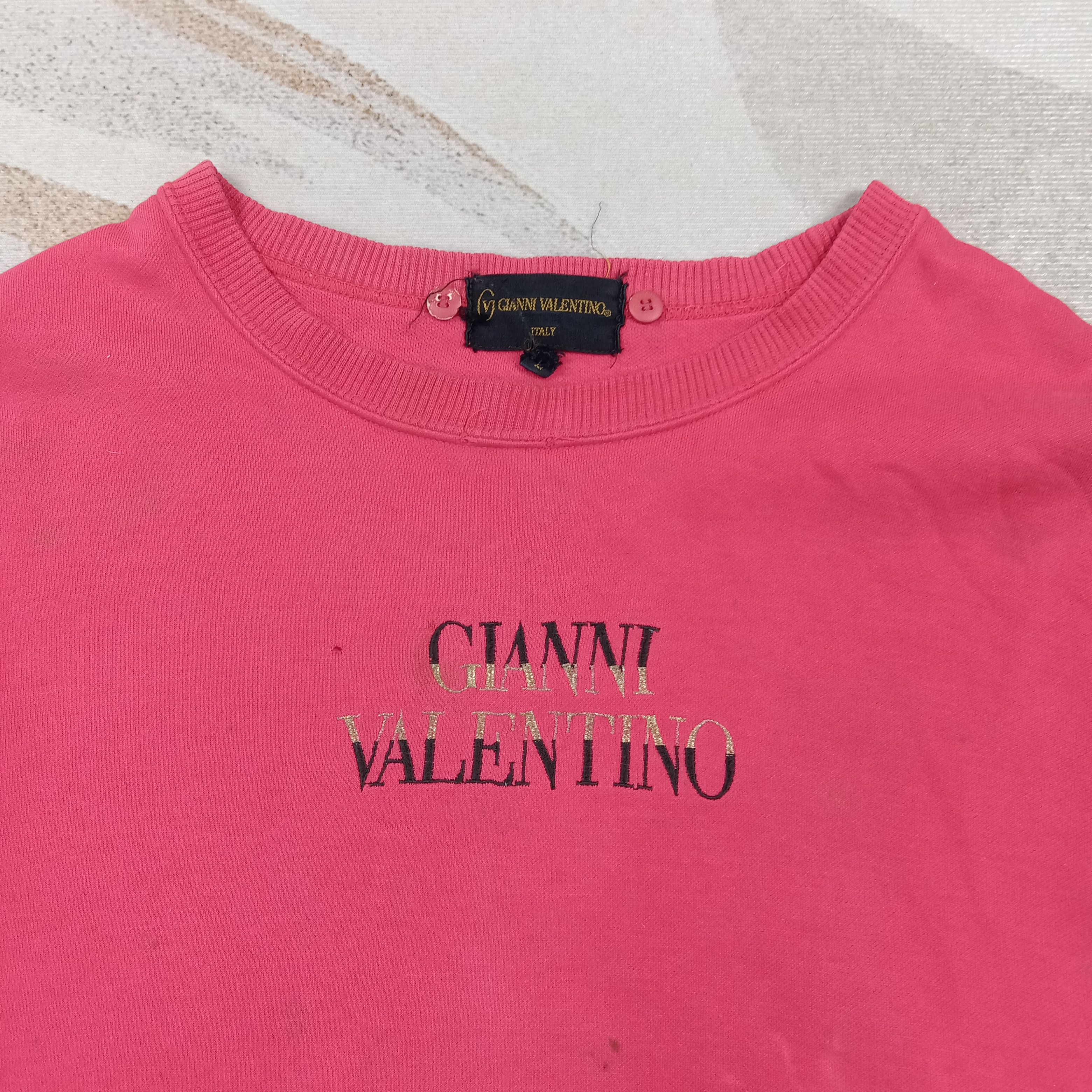 Gianni Valentino Gianni Valentino Italy Embroidery Sweatshirt C277N9 Size US S / EU 44-46 / 1 - 2 Thumbnail