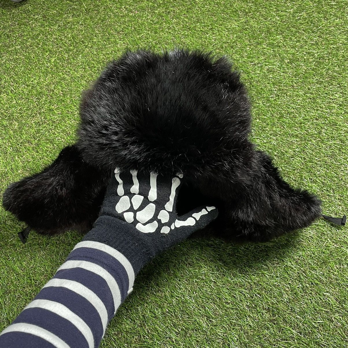 If Six Was Nine Vintage Y2K Furry Alt Fuzzy Beanie Ushanka Mohair Uzi Vert Size ONE SIZE - 1 Thumbnail