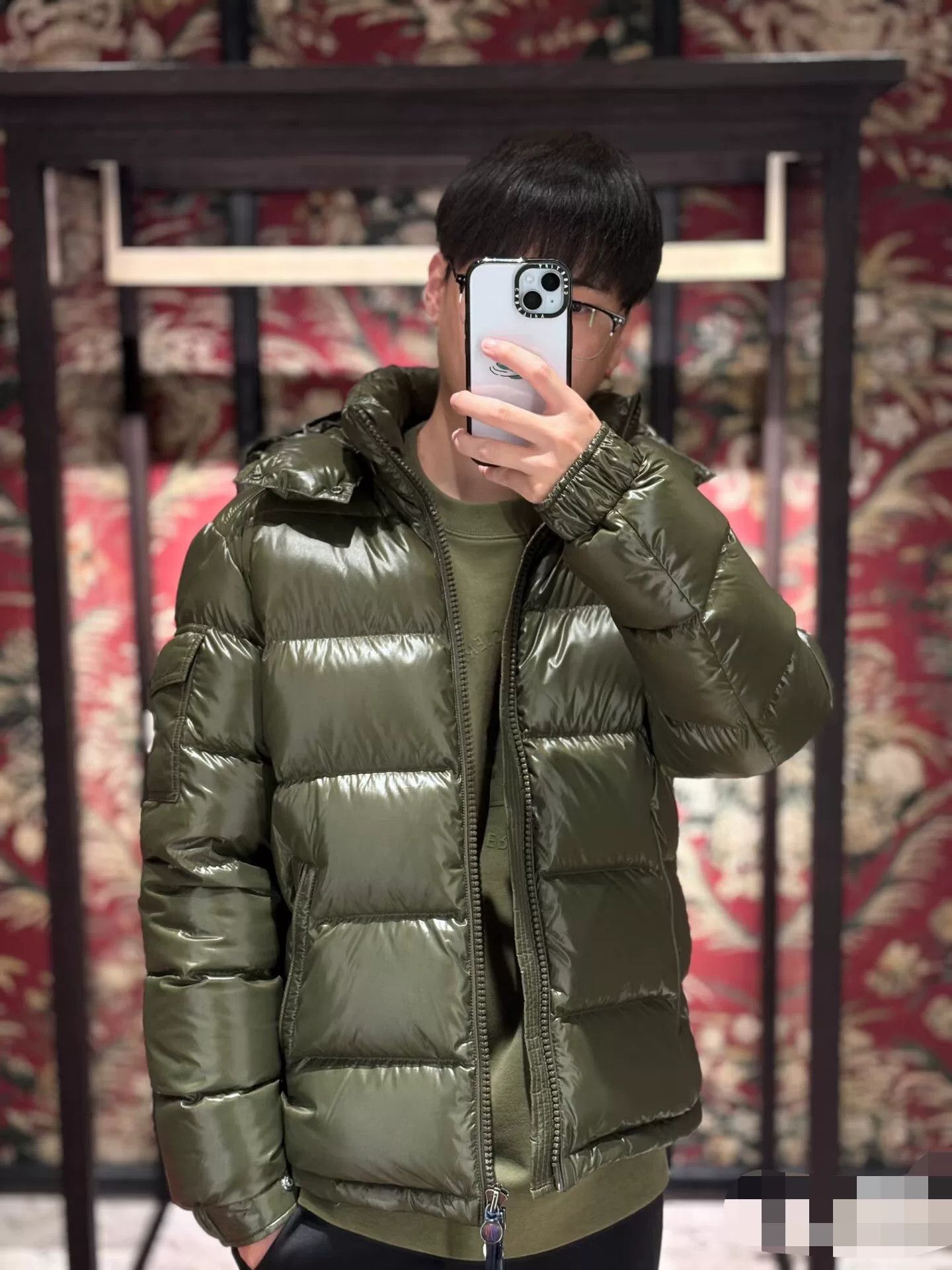 Moncler Moncler Montbeliard Down Jacket Green | Grailed
