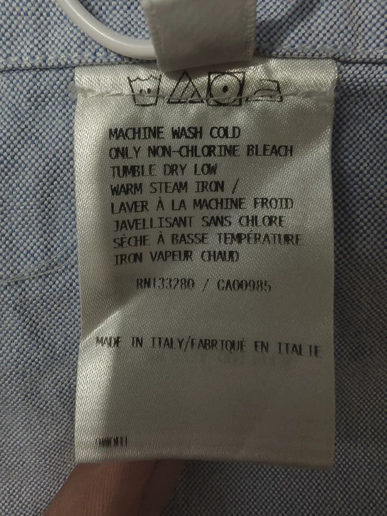 Thom Browne Thom Browne Blue shirt Size US L / EU 52-54 / 3 - 5 Thumbnail