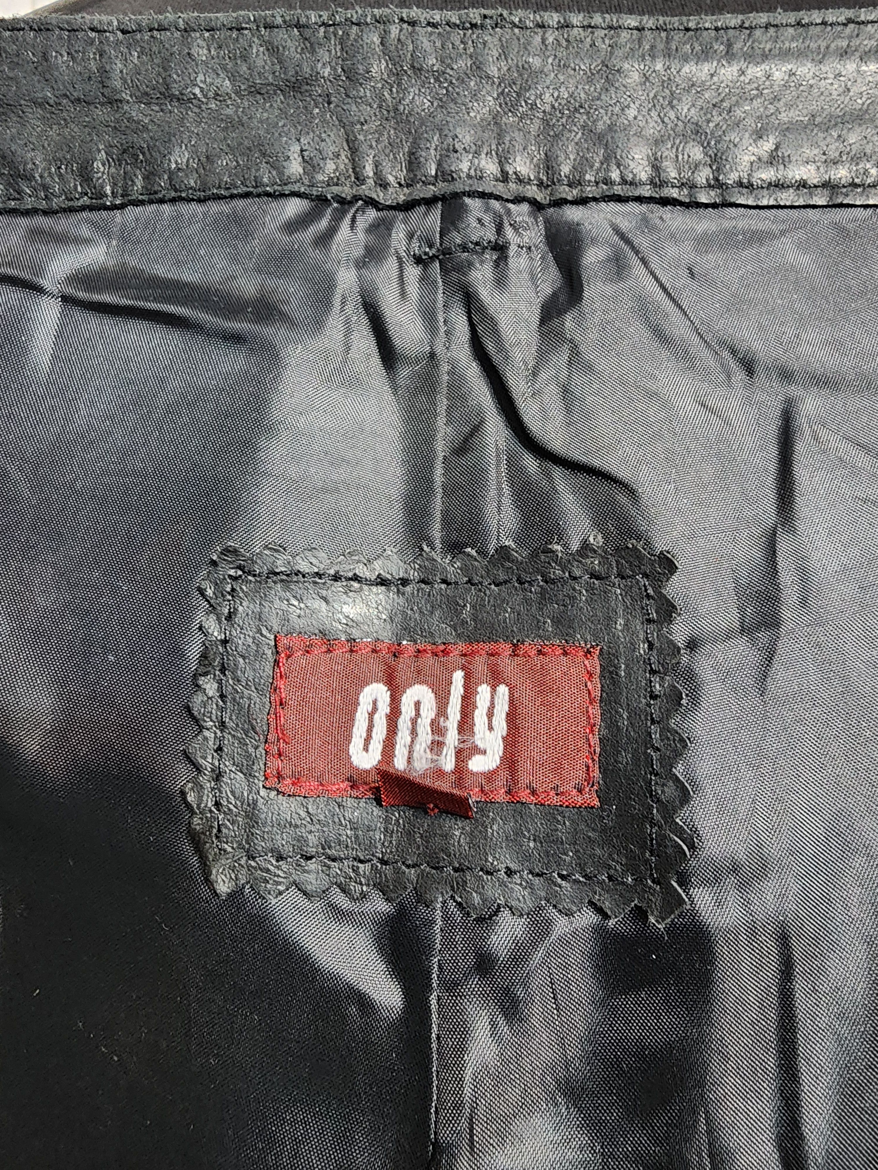Uniqlo Leather Black Pants Mens - Denim Style - 32" Waist Size US 32 / EU 48 - 9 Thumbnail