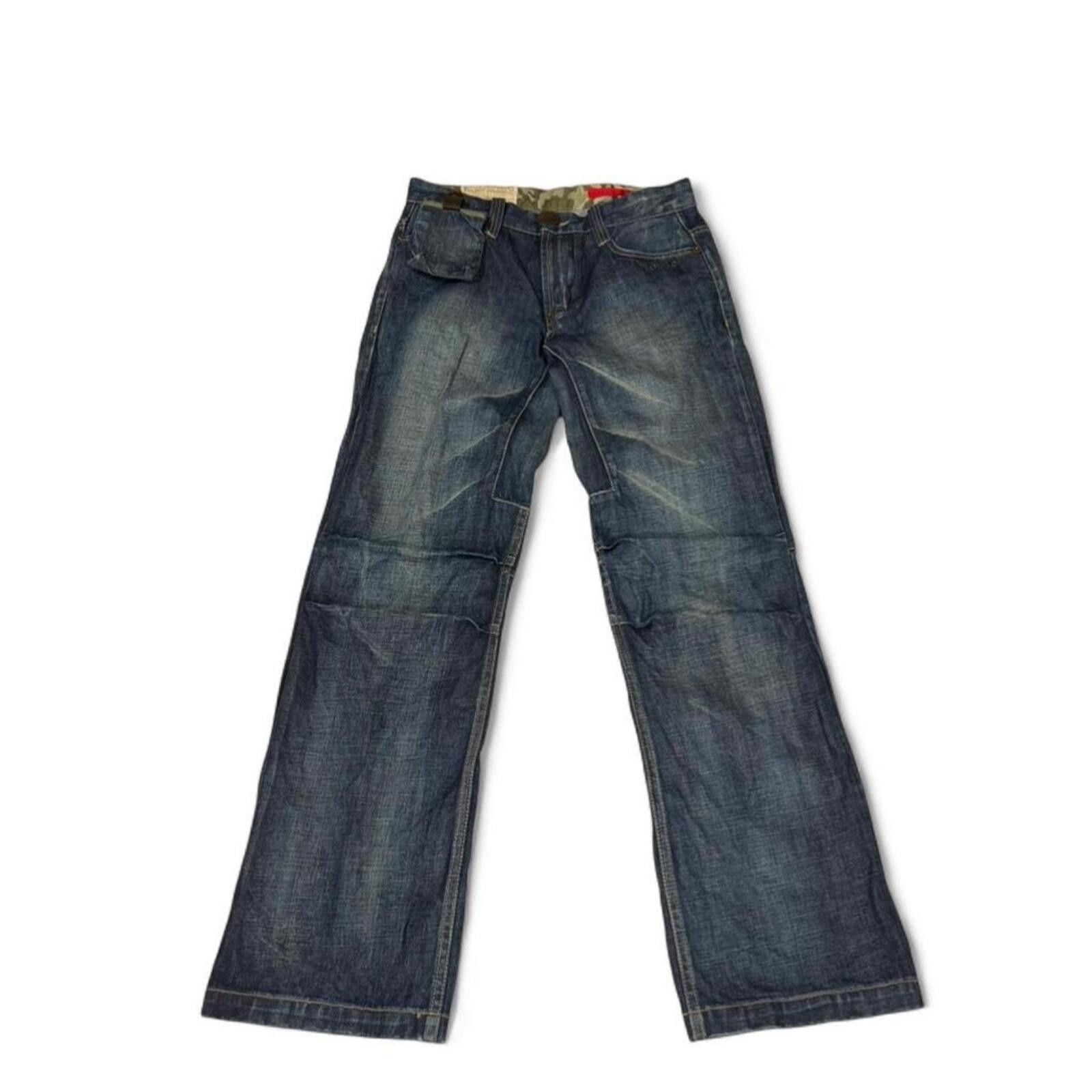 True Religion Y2K vintage TOUGH JEANSMITH➕ army grade unique article Size US 32 / EU 48 - 2 Thumbnail