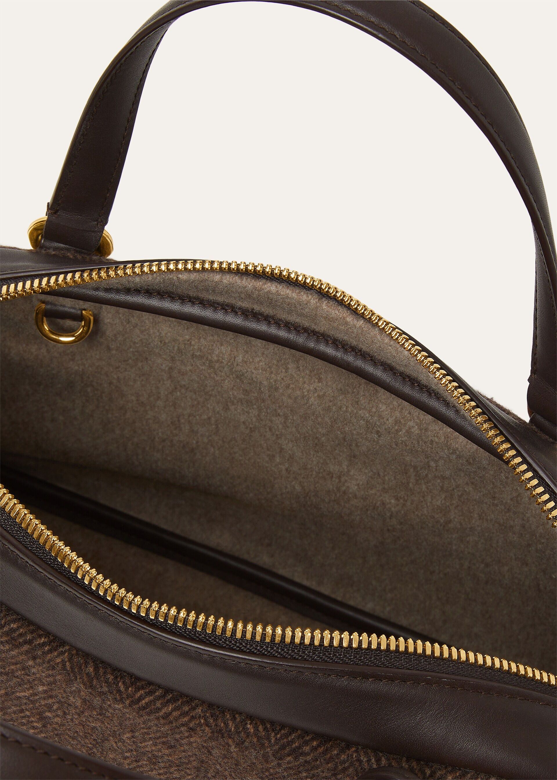 Loro Piana os11x0426 FAR0734 Size: OS / Small Needle Bag in Brown Size ONE SIZE - 5 Thumbnail