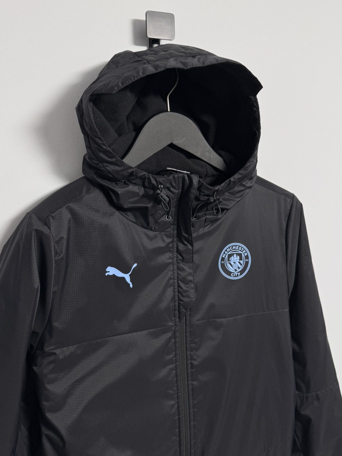 Puma Rare! Puma Manchester City Training Fleece Jacket Size US M / EU 48-50 / 2 - 4 Thumbnail