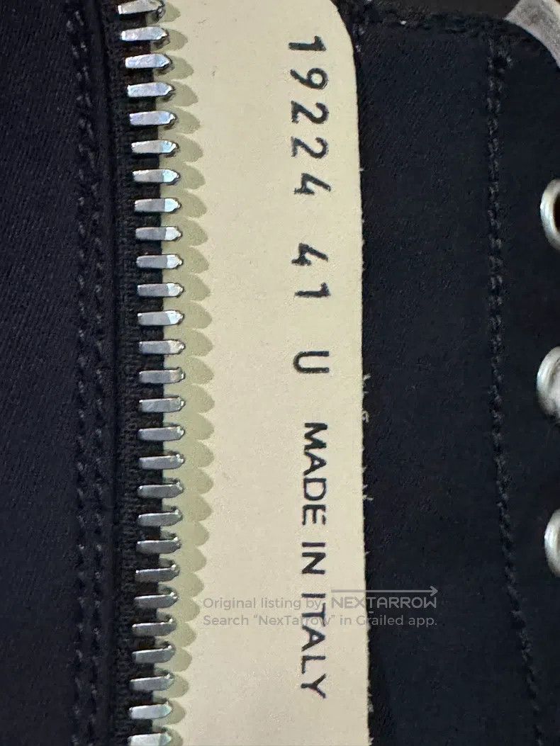 Rick Owens Rick Owens Big Converse with thick sole shoes Size US 8 / EU 41 - 7 Thumbnail
