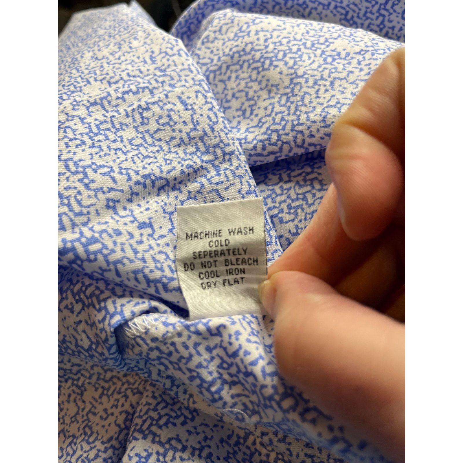 Habitat Habitat Clothes To Live In white blue button down Sz S 18328 Size S / US 4 / IT 40 - 7 Thumbnail