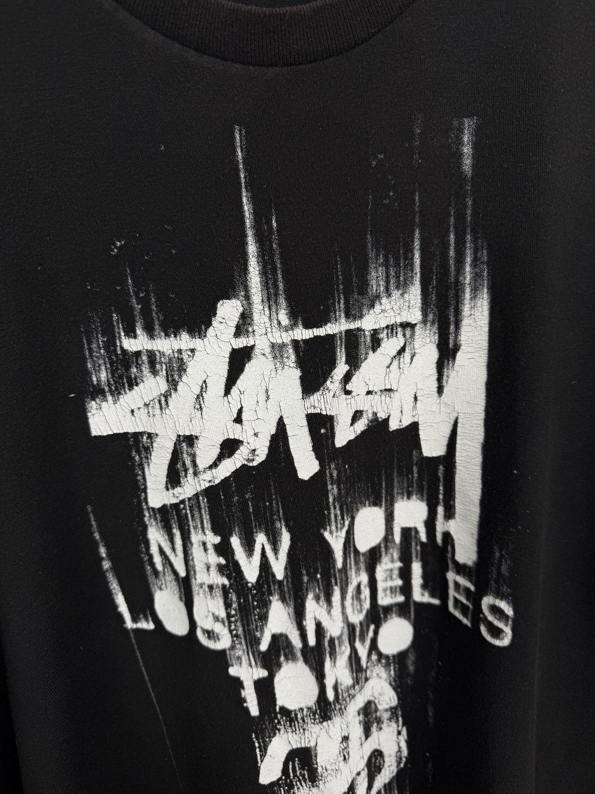 Stussy 🇺🇸 Y2K Stussy World Tour T-Shirt New York Los Angels Tokyo Size US XL / EU 56 / 4 - 5 Thumbnail