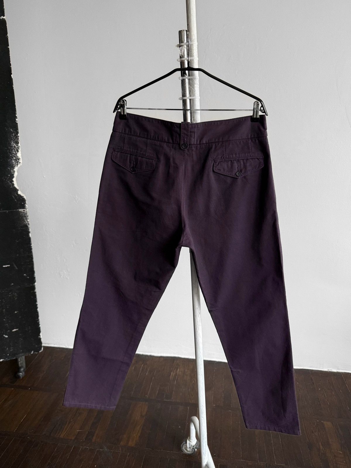 Dolce & Gabbana Dolce & Gabbana Classic Italian Tailored Cotton Pants Size US 36 / EU 52 - 2 Thumbnail