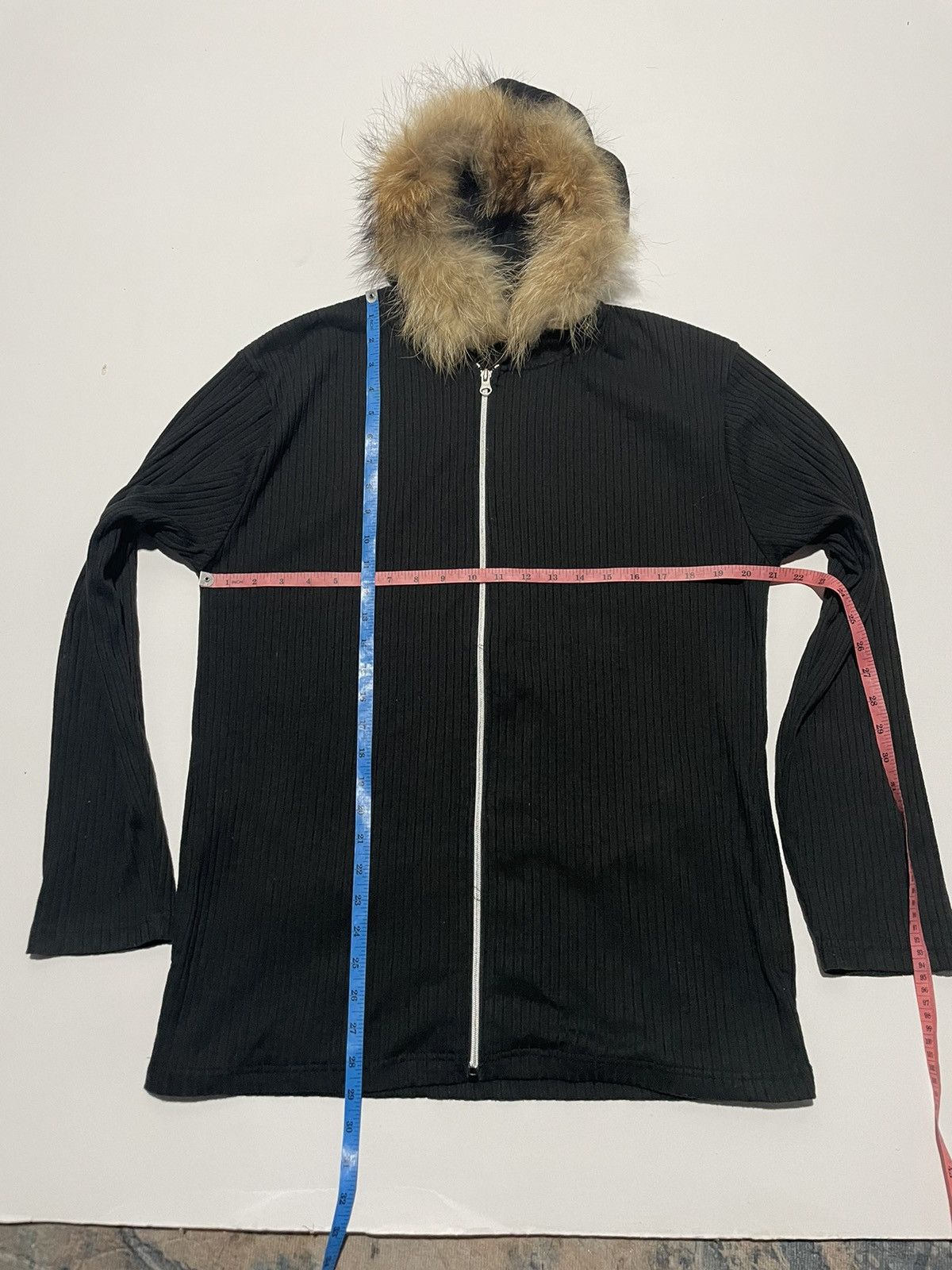 If Six Was Nine × Japanese Brand × Le Grande Bleu (L.G.B.) Japanese Thruxton fur hoodie ifsixwasnine lgb styled Size US L / EU 52-54 / 3 - 6 Thumbnail