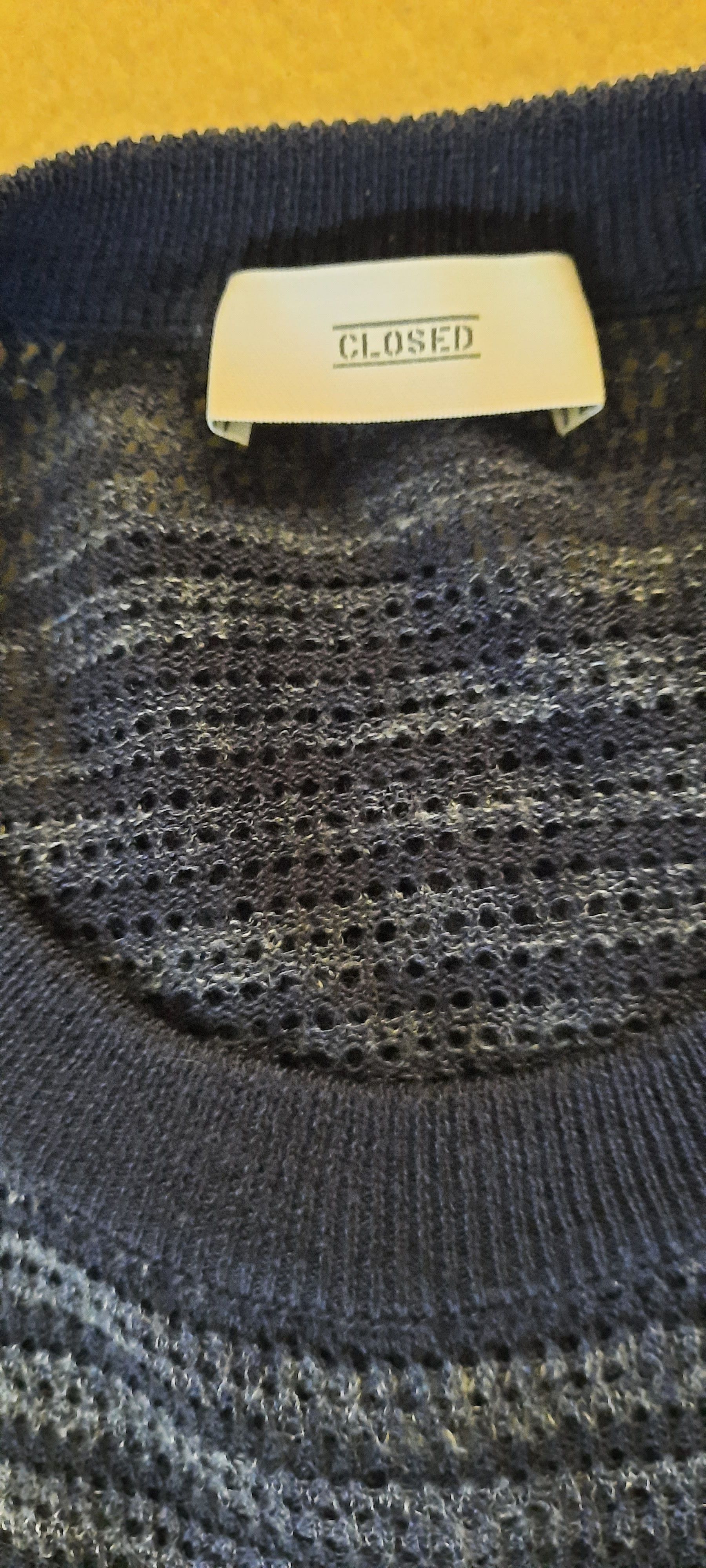 CLOSED CLOSED Men's Sweater Blue M Size US M / EU 48-50 / 2 - 5 Thumbnail