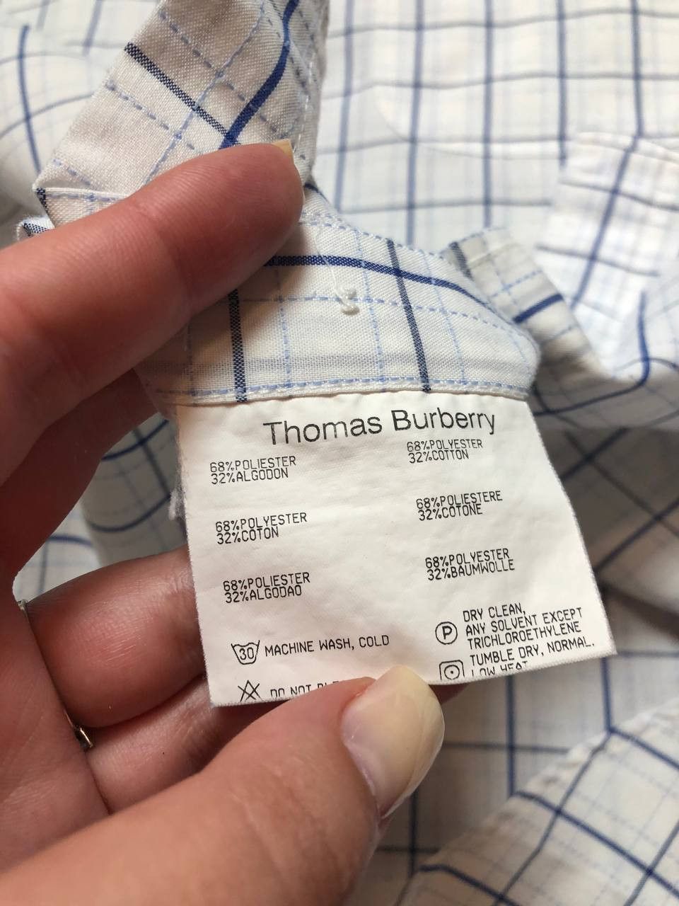 Burberry Thomas Burberry Shirt Size US M / EU 48-50 / 2 - 3 Thumbnail