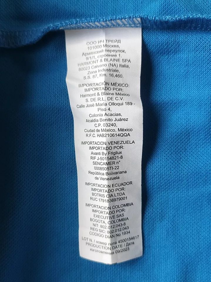Harmont & Blaine Harmont & Blaine Shortsleeves Polo Shirt T-0031 Size US XL / EU 56 / 4 - 6 Thumbnail