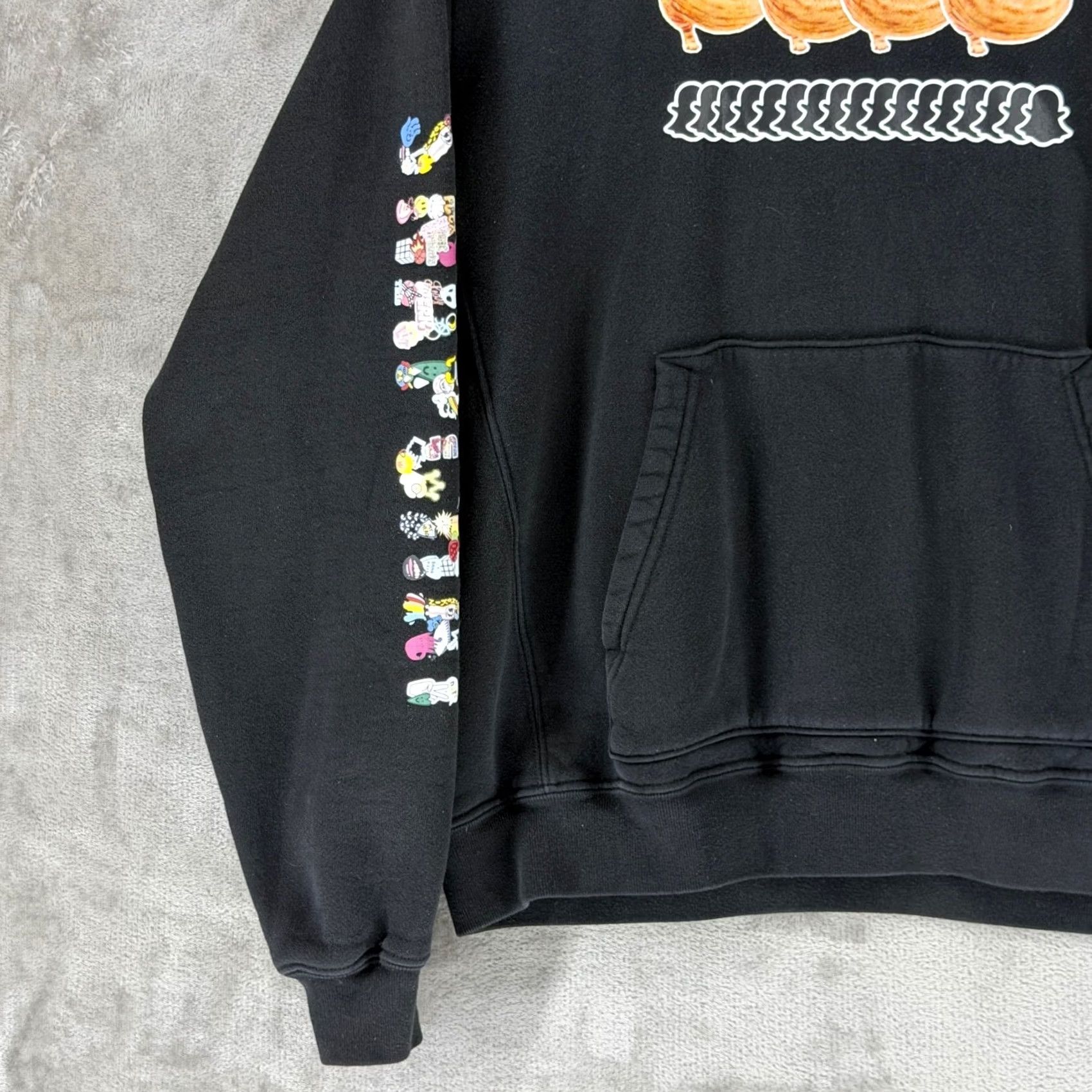 Madhappy Madhappy Mens Black Cat Graphic Hoodie Sweatshirt Large Made in USA 100% Cotton Size US L / EU 52-54 / 3 - 3 Thumbnail