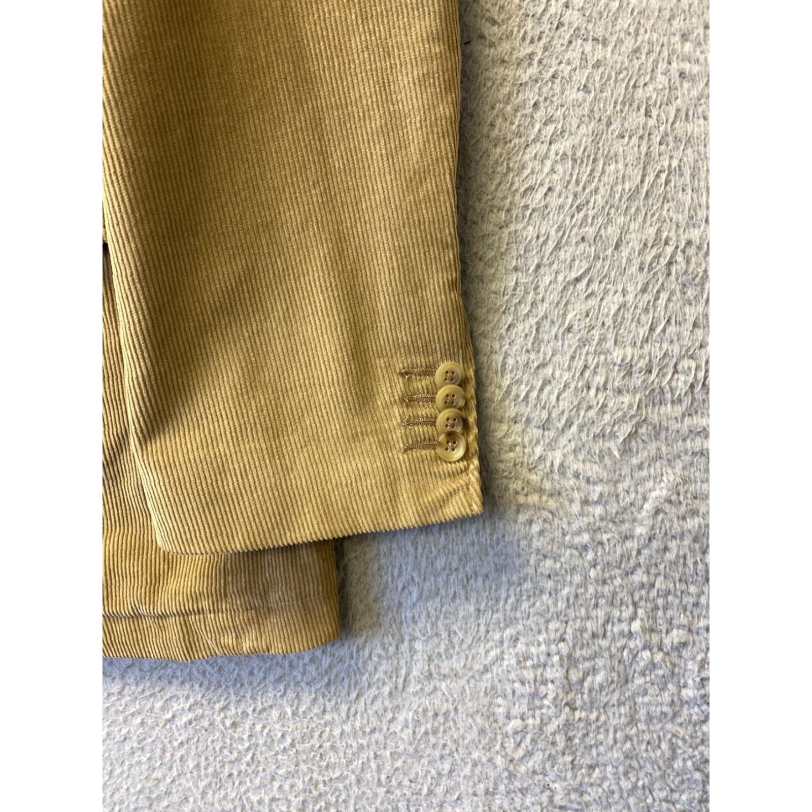 Banana Republic VINTAGE Banana Republic Blazer? Wait: Banana Republic corduroy men’s 46R tan 3-button sport coat jacket Size 46R - 2 Thumbnail