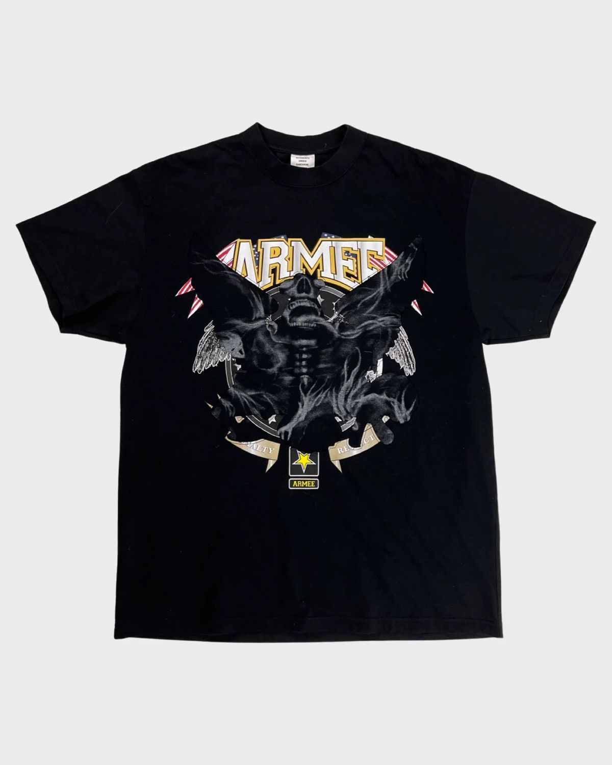 Vetements Vetements “God Save Us” Tee - SS19 | Grailed