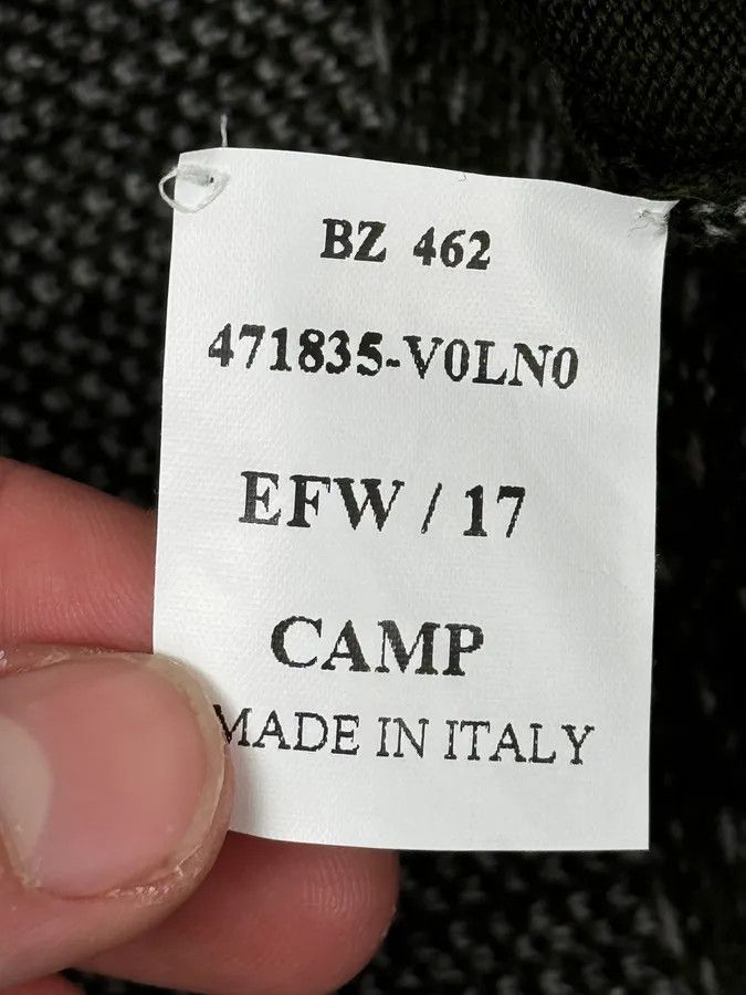 Bottega Veneta FW2017 Bottega Veneta Green & Grey Wool Cardigan Size US M / EU 48-50 / 2 - 13 Thumbnail