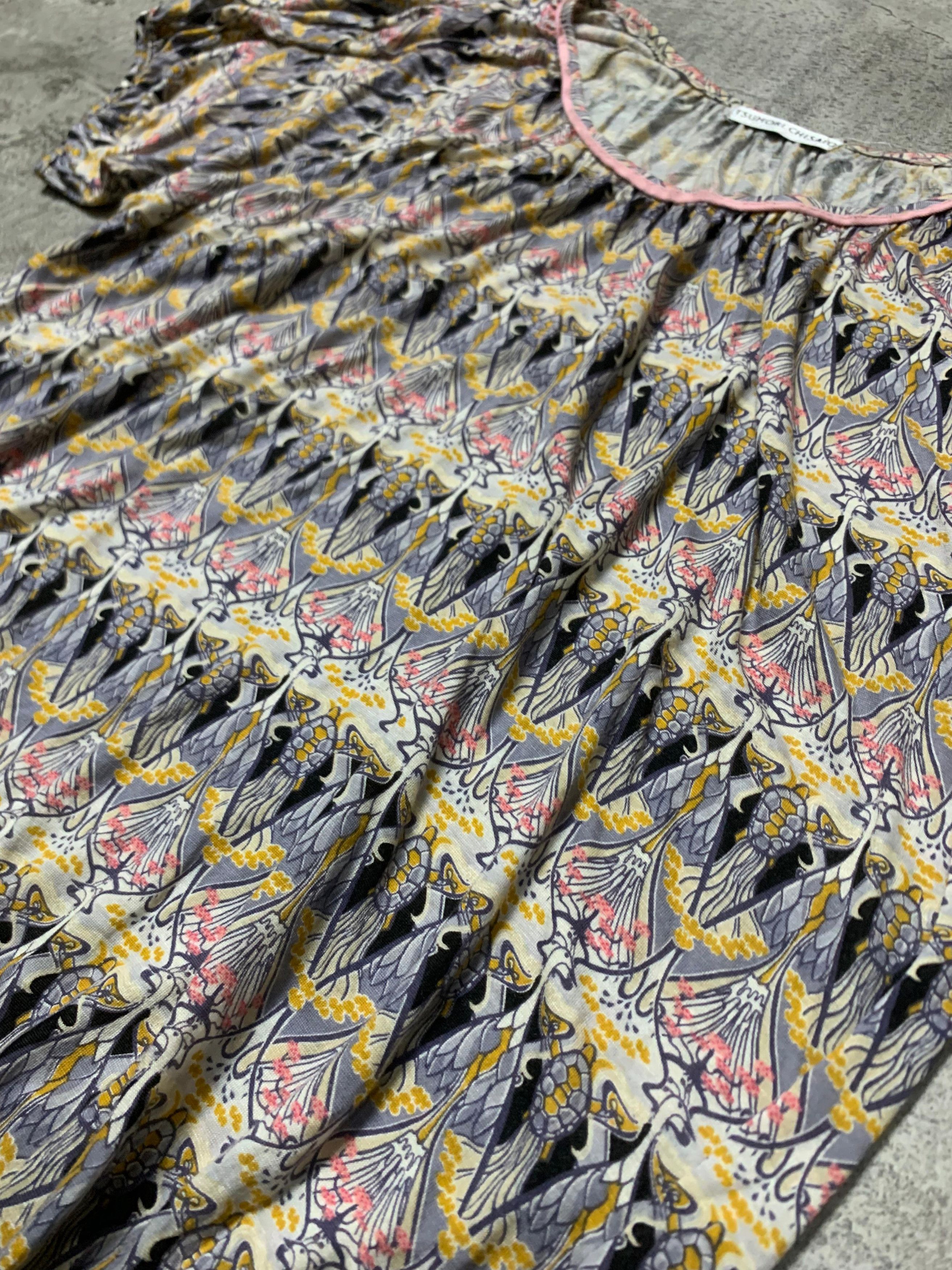Issey Miyake Vintage Tsumori Chisato by Issey Miyake Maxi Dress Size L / US 10 / IT 46 - 2 Thumbnail