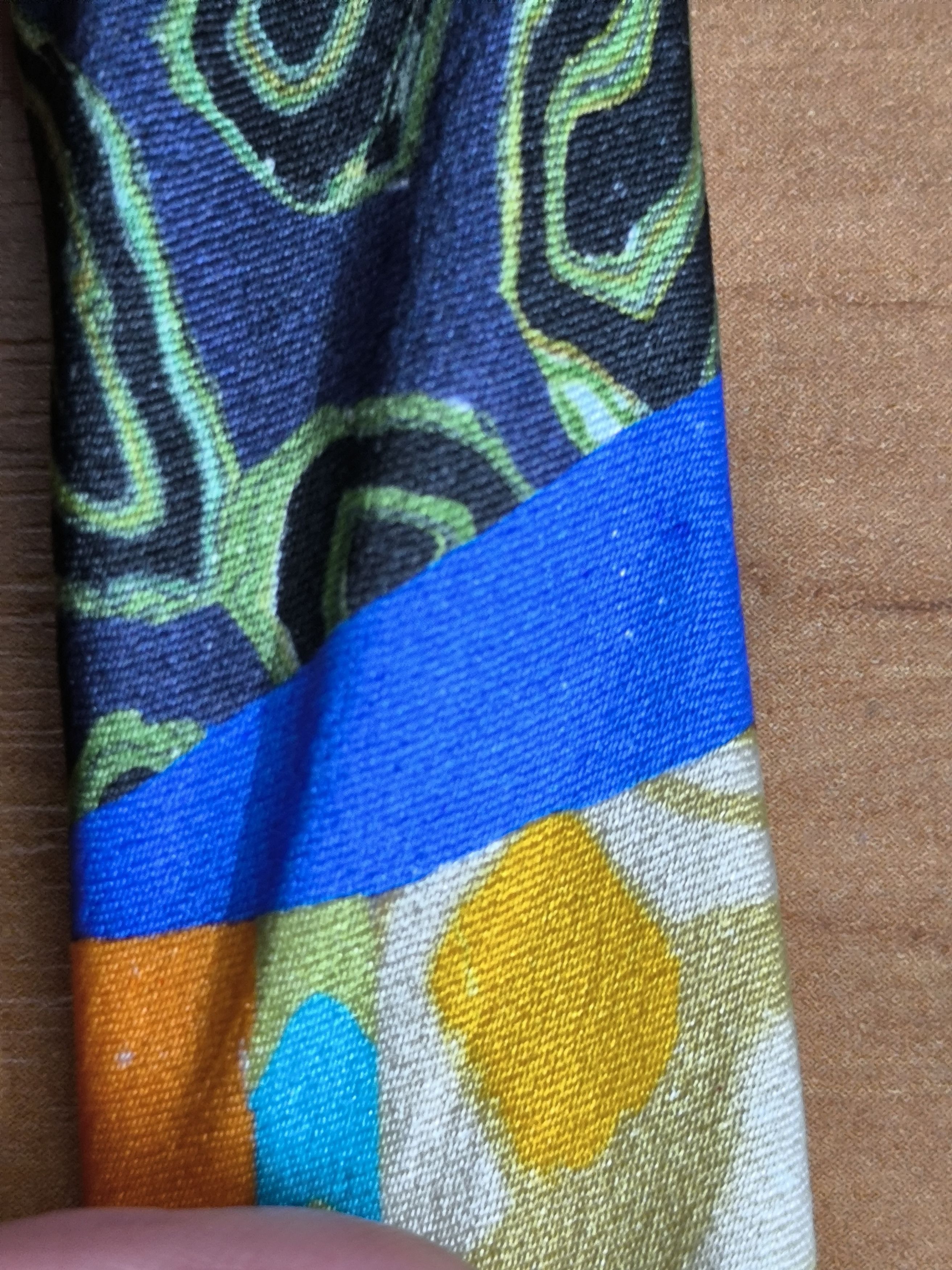 Yohji Yamamoto Yohji Yamamoto POUR HOMME Vintage Abstract Silk Tie Made in Size ONE SIZE - 20 Thumbnail